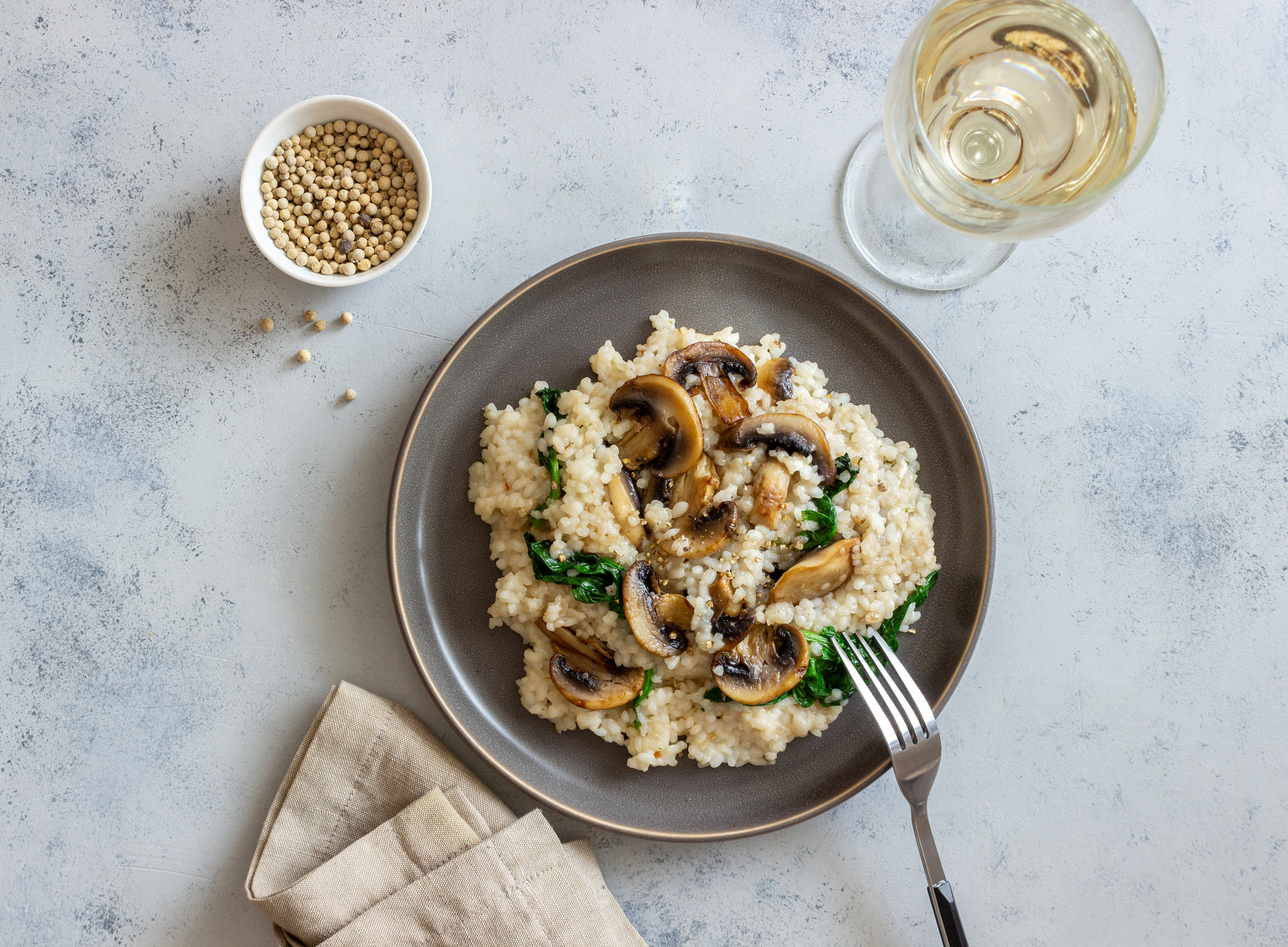 Mushroom Truffle Risotto