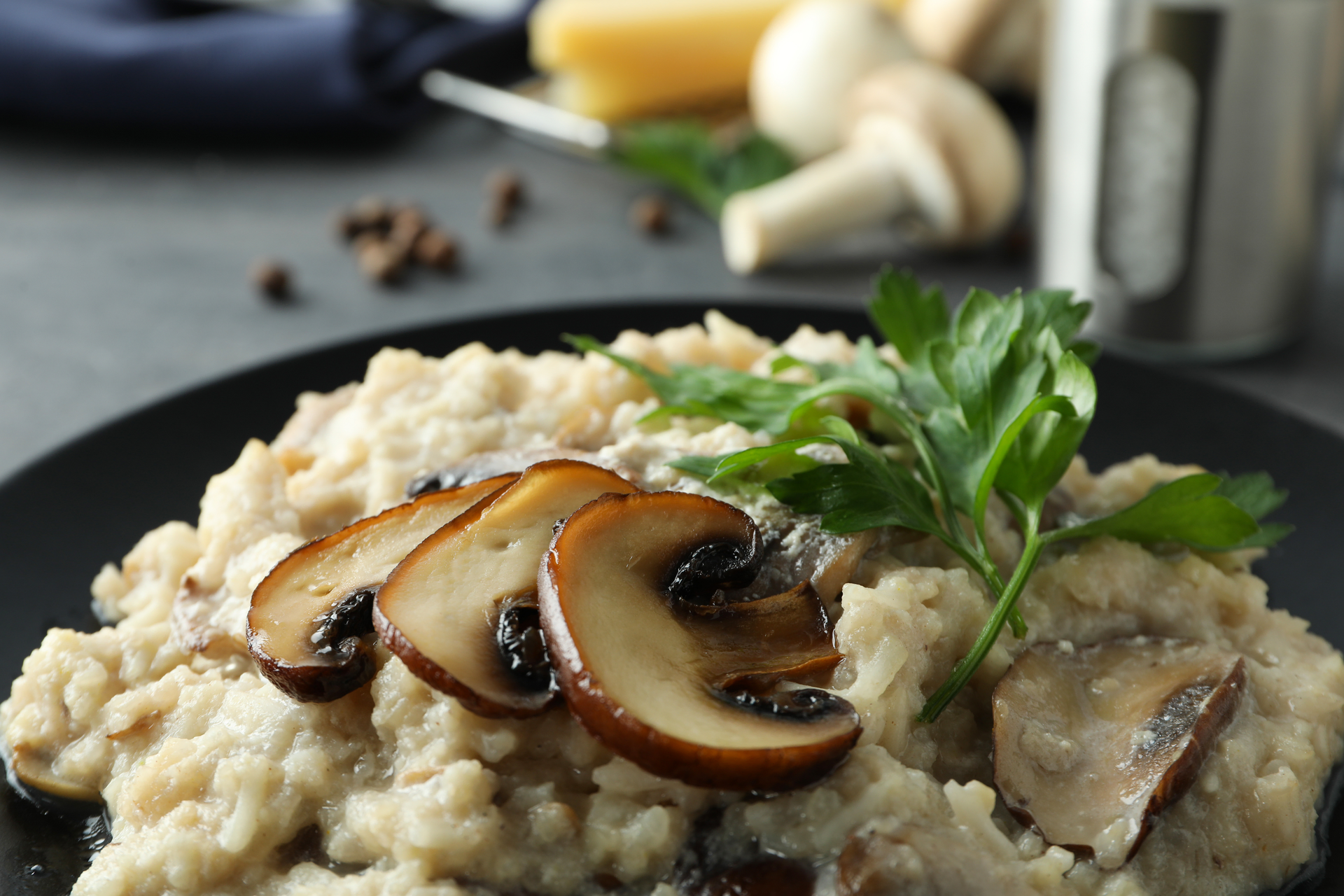 Mushroom Truffle Risotto