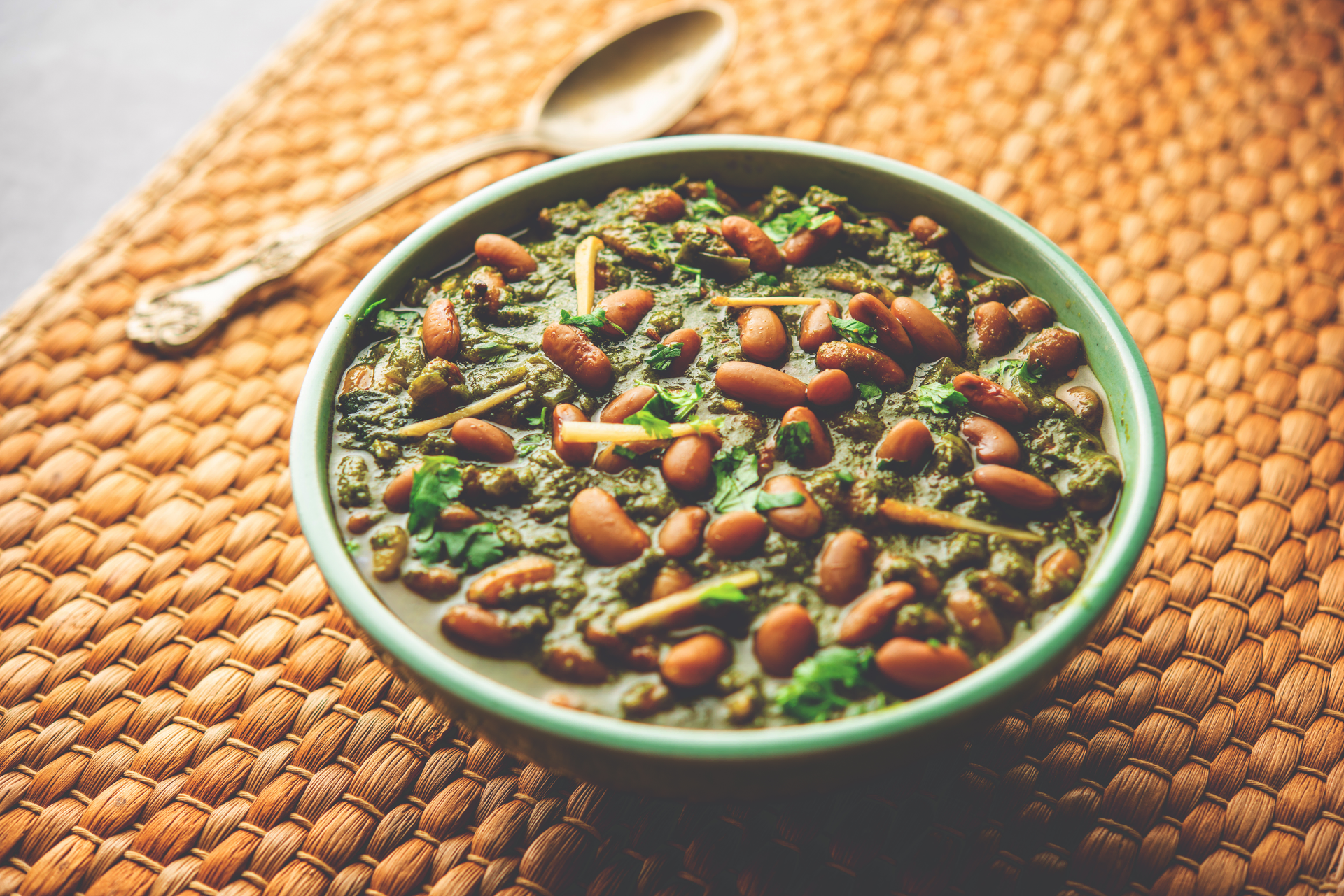 Nigerian Egusi Soup with Spinach and Melon Seeds