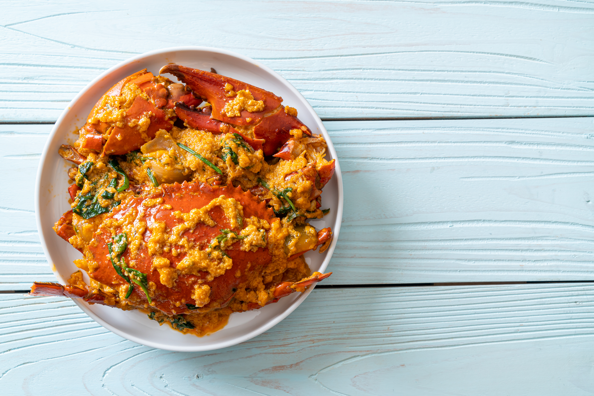 Nigerian Egusi Stew with Pumpkin Leaves and Crayfish