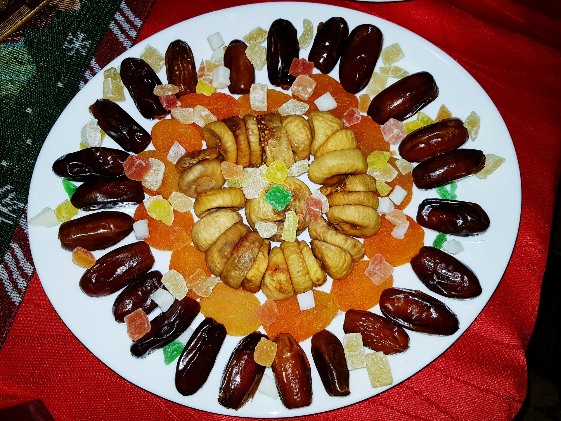 North African Berber Tagoula with Mixed Nuts and Dates