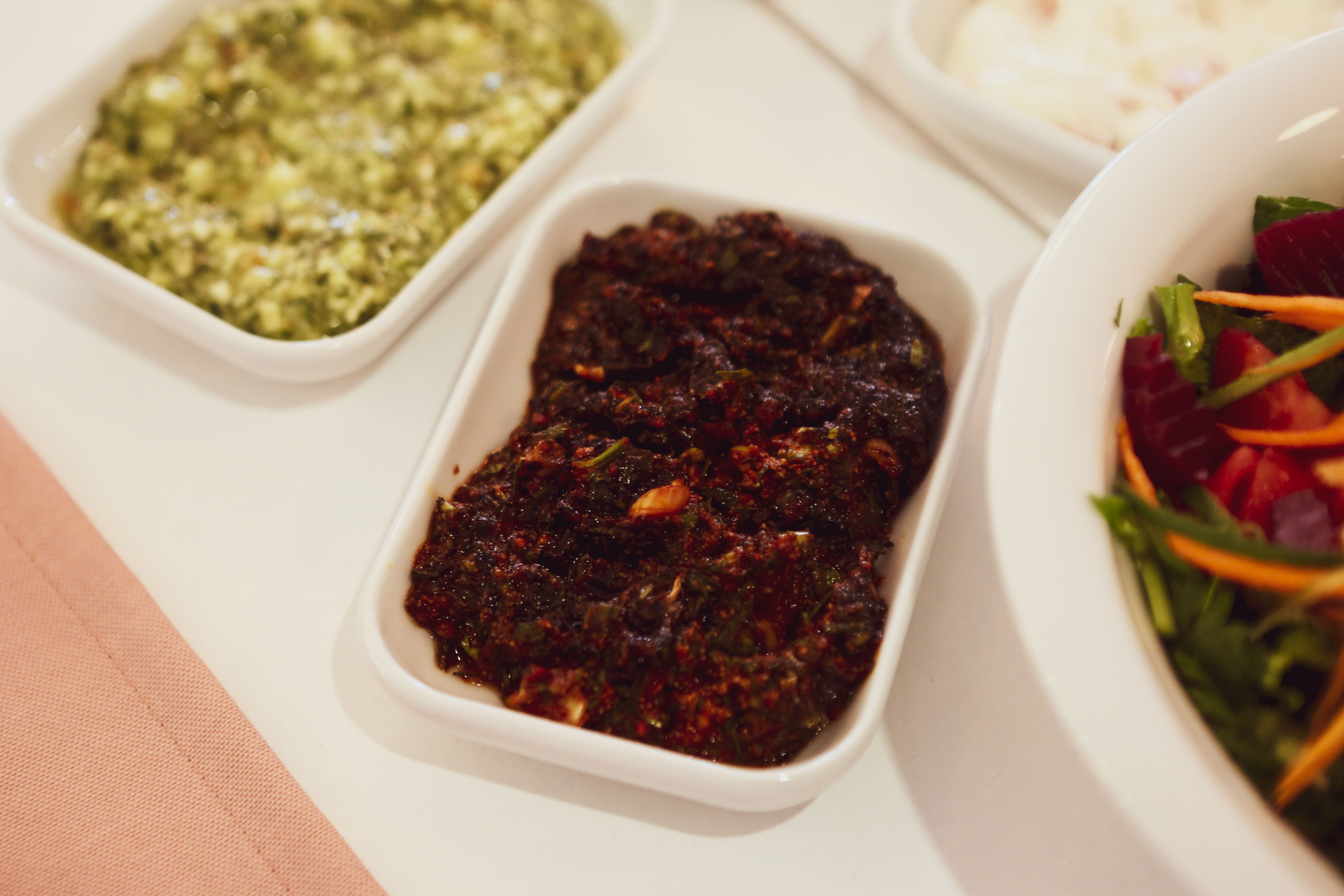 Nut-Crusted Tanzanian Nyama Choma with Spicy Bean Relish