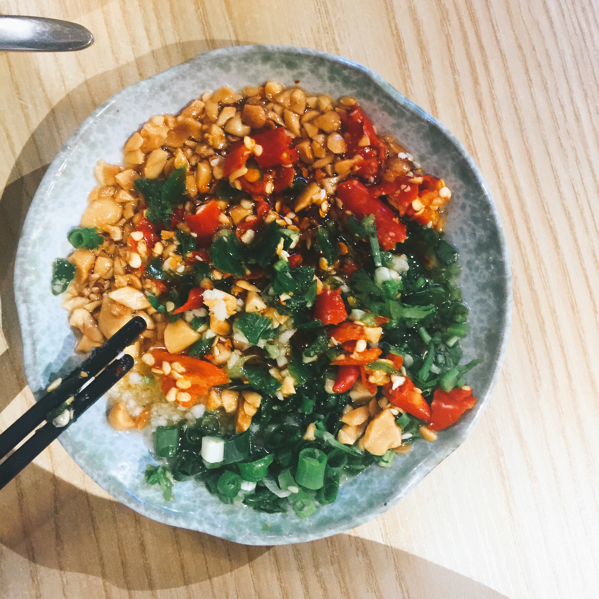 Nutty Burmese Peanut Salad with Lime and Chili