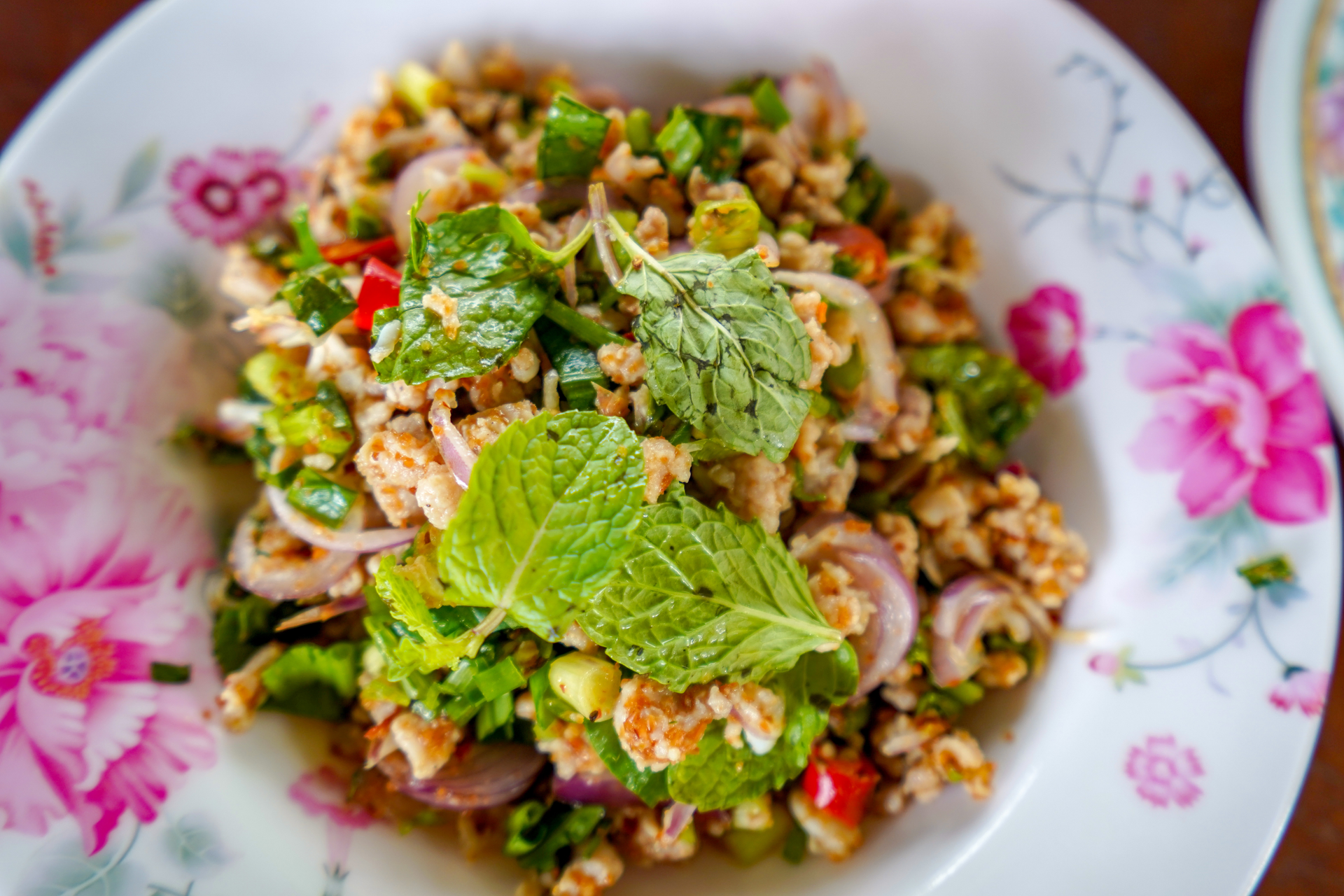 Nutty Burmese Peanut Salad with Lime and Chili