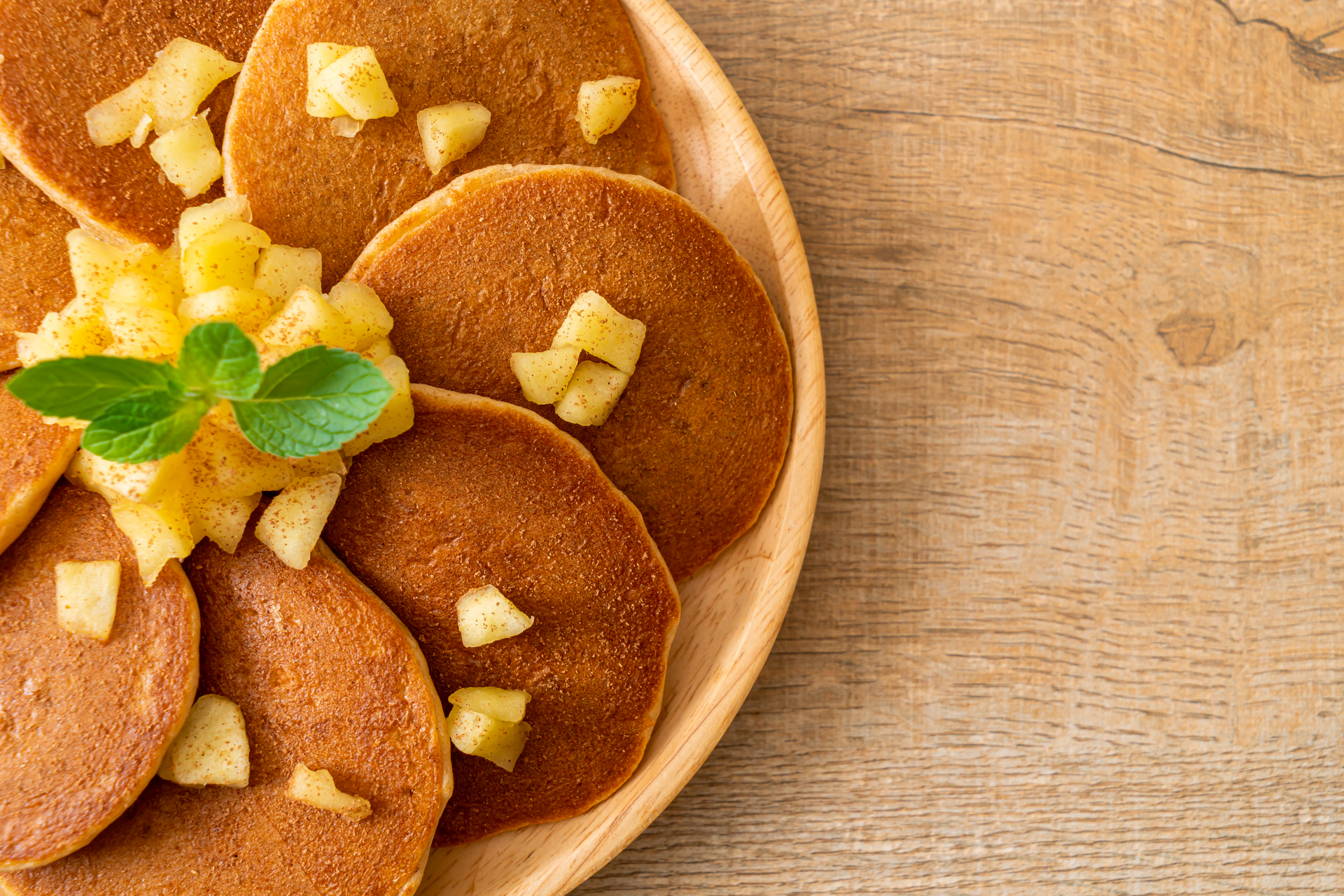 Nutty Malaysian Peanut Butter Pineapple Pancakes