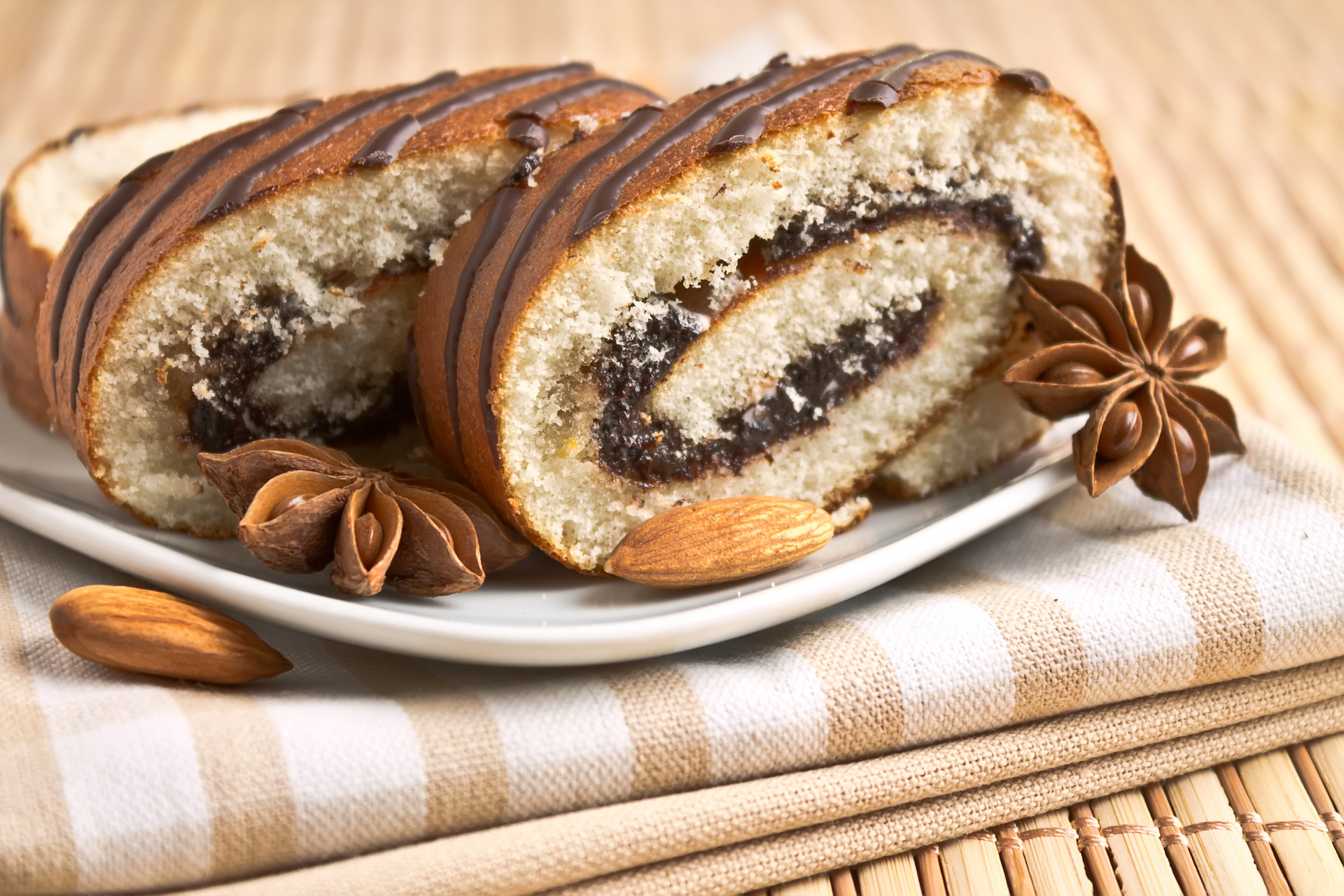 Nutty Polish Poppy Seed Roll with Lemon Icing