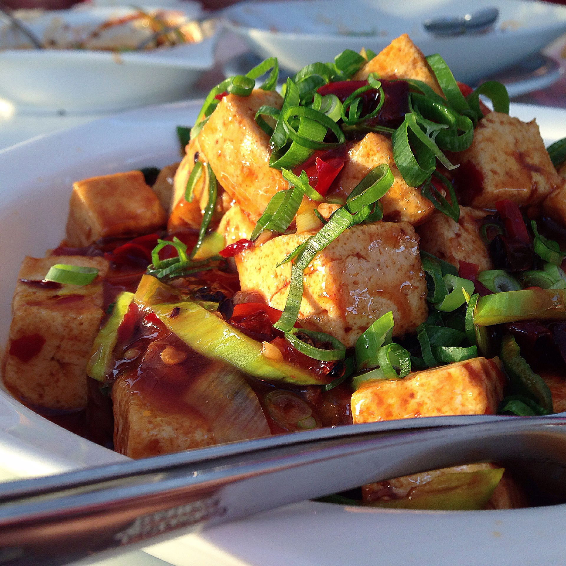 Nutty Senegalese Yassa Tofu with Lime and Chili