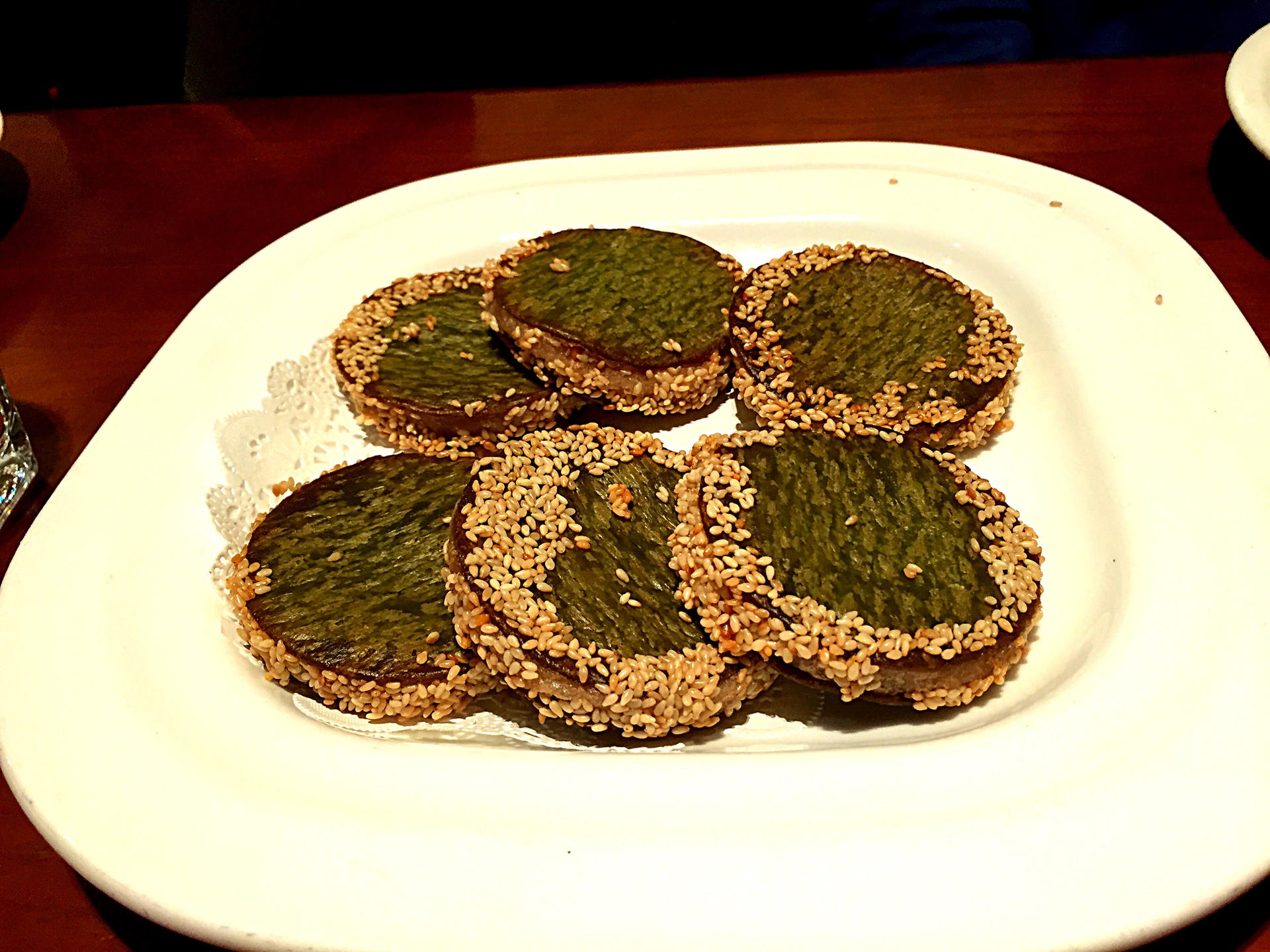 Nutty Vietnamese Peanut Rice Cakes with Scallion Oil