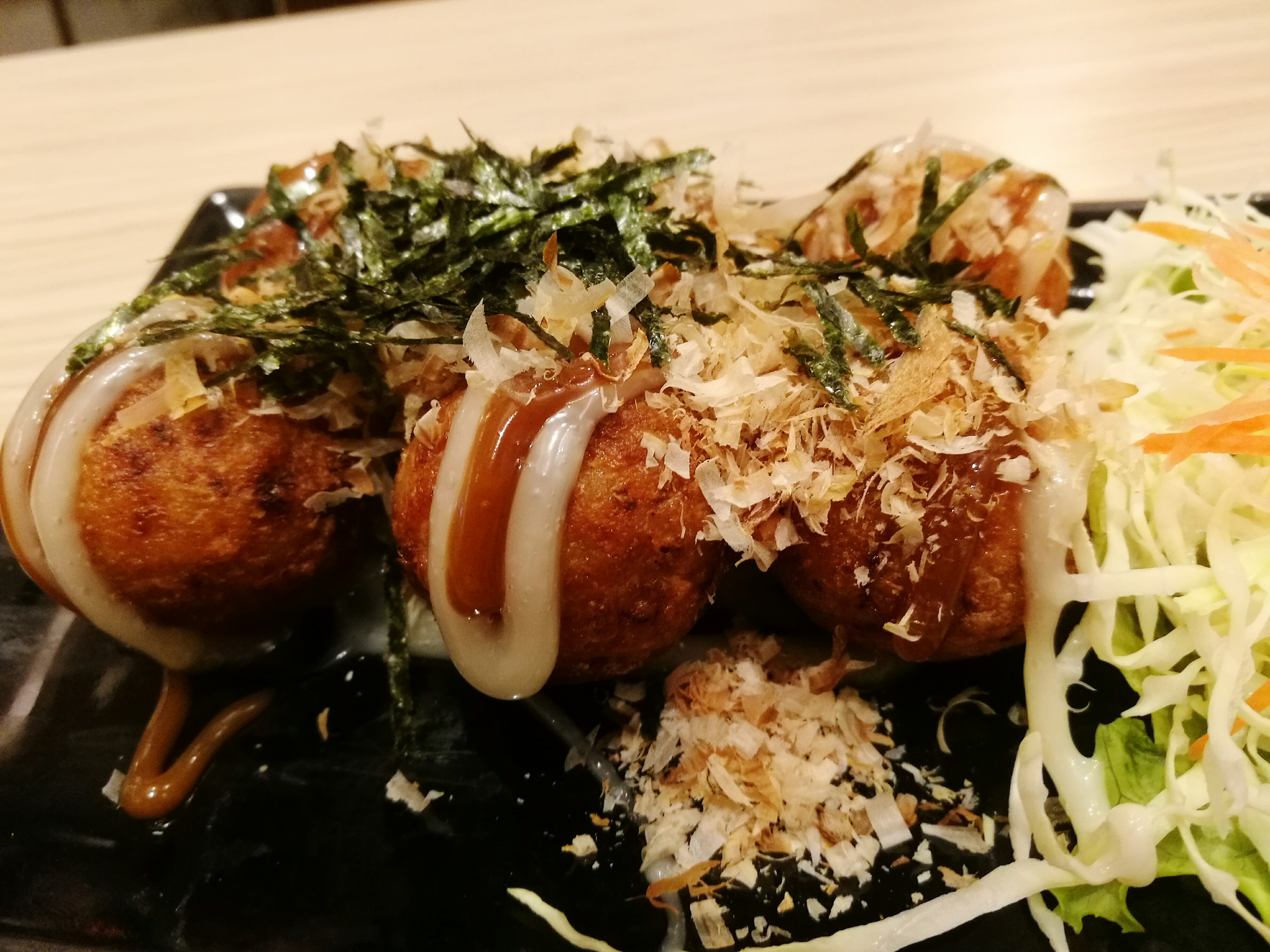 Okonomiyaki-Flavored Croquettes with Savory Katsu Sauce