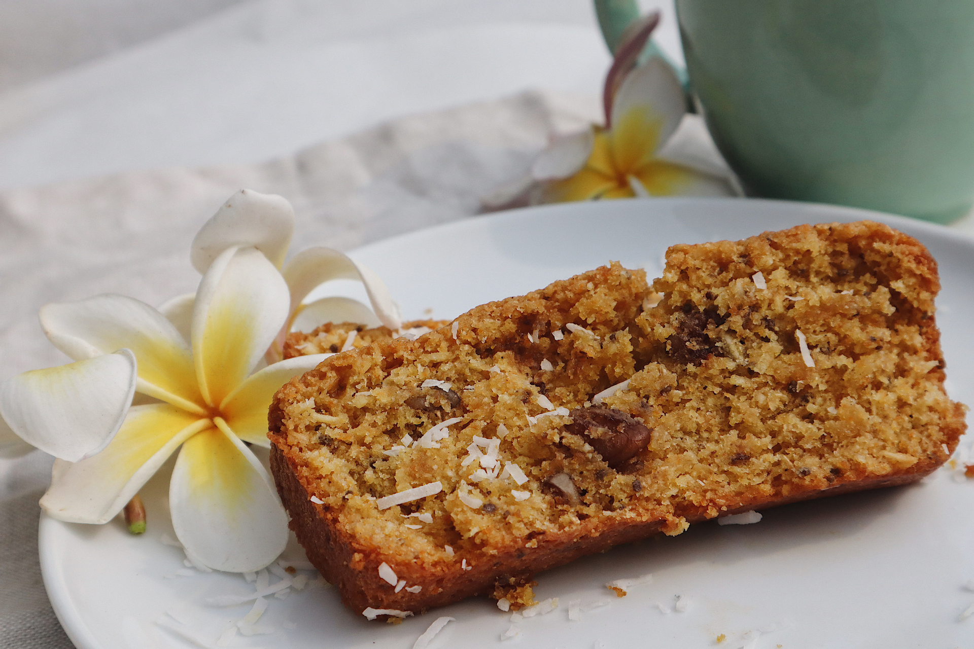 Pacific Islander Coconut Bread with Pineapple and Lime