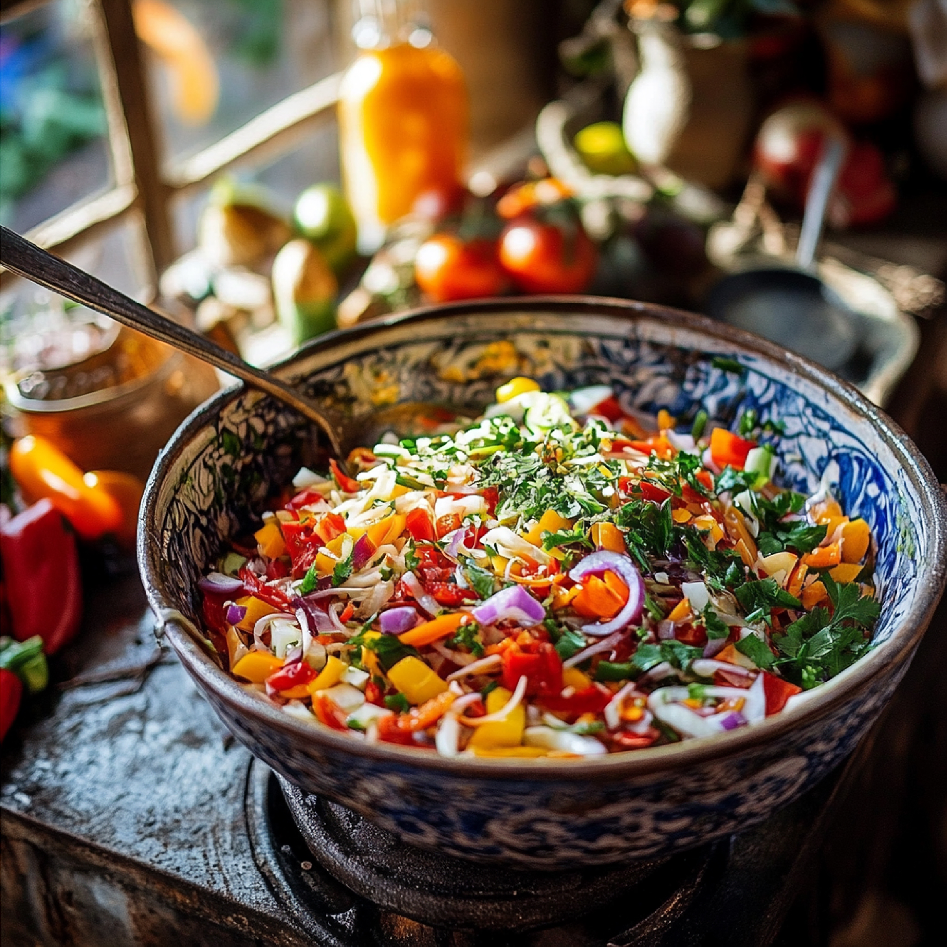 Palestinian Maftoul with Warm Spices and Vegetables