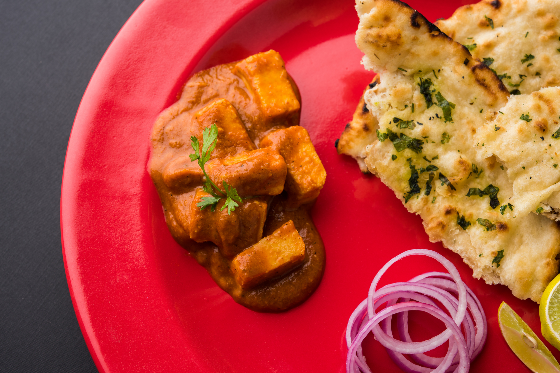 Paneer Butter Masala with Naan