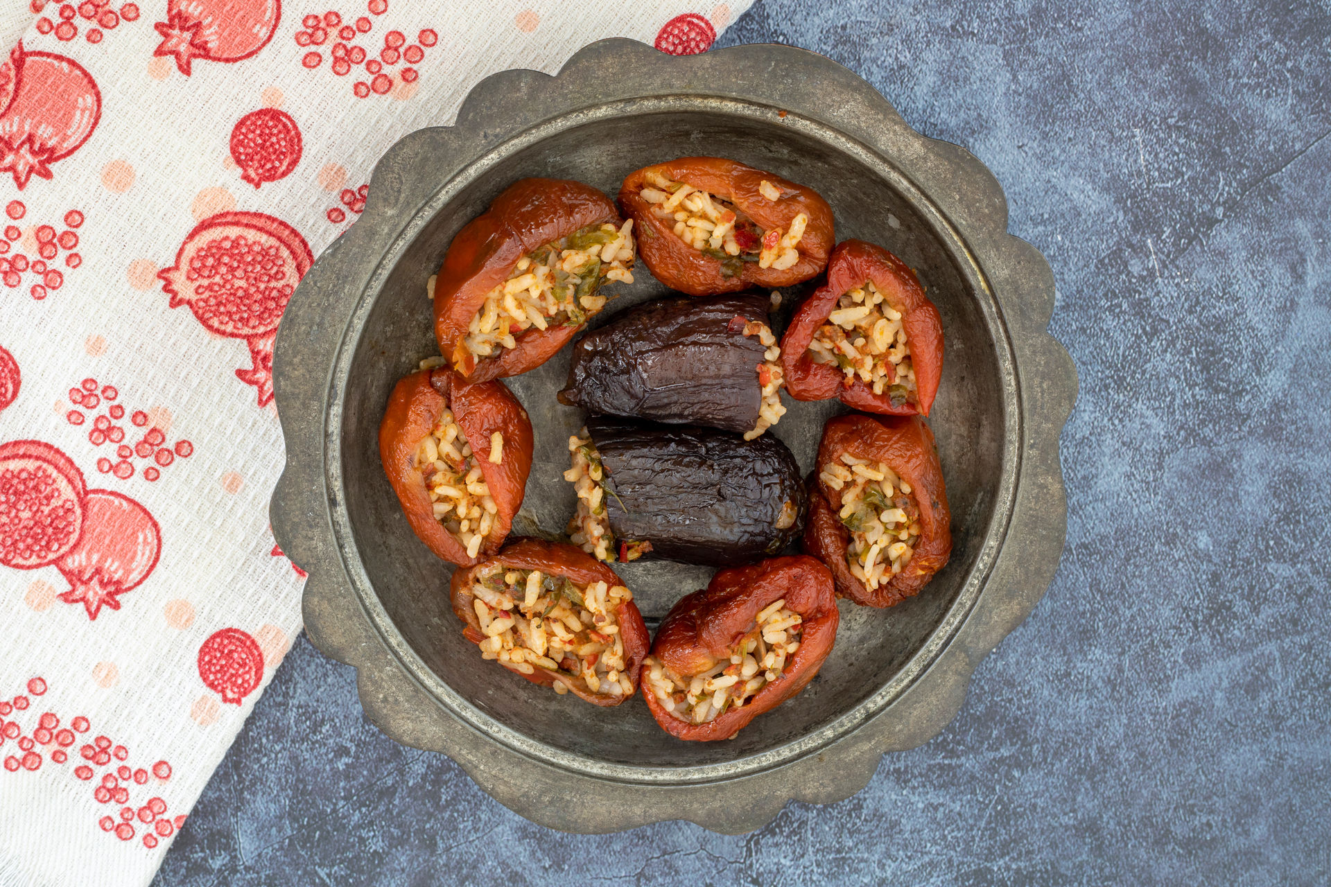 Persian Date and Walnut Baklava with Rose-Scented Syrup