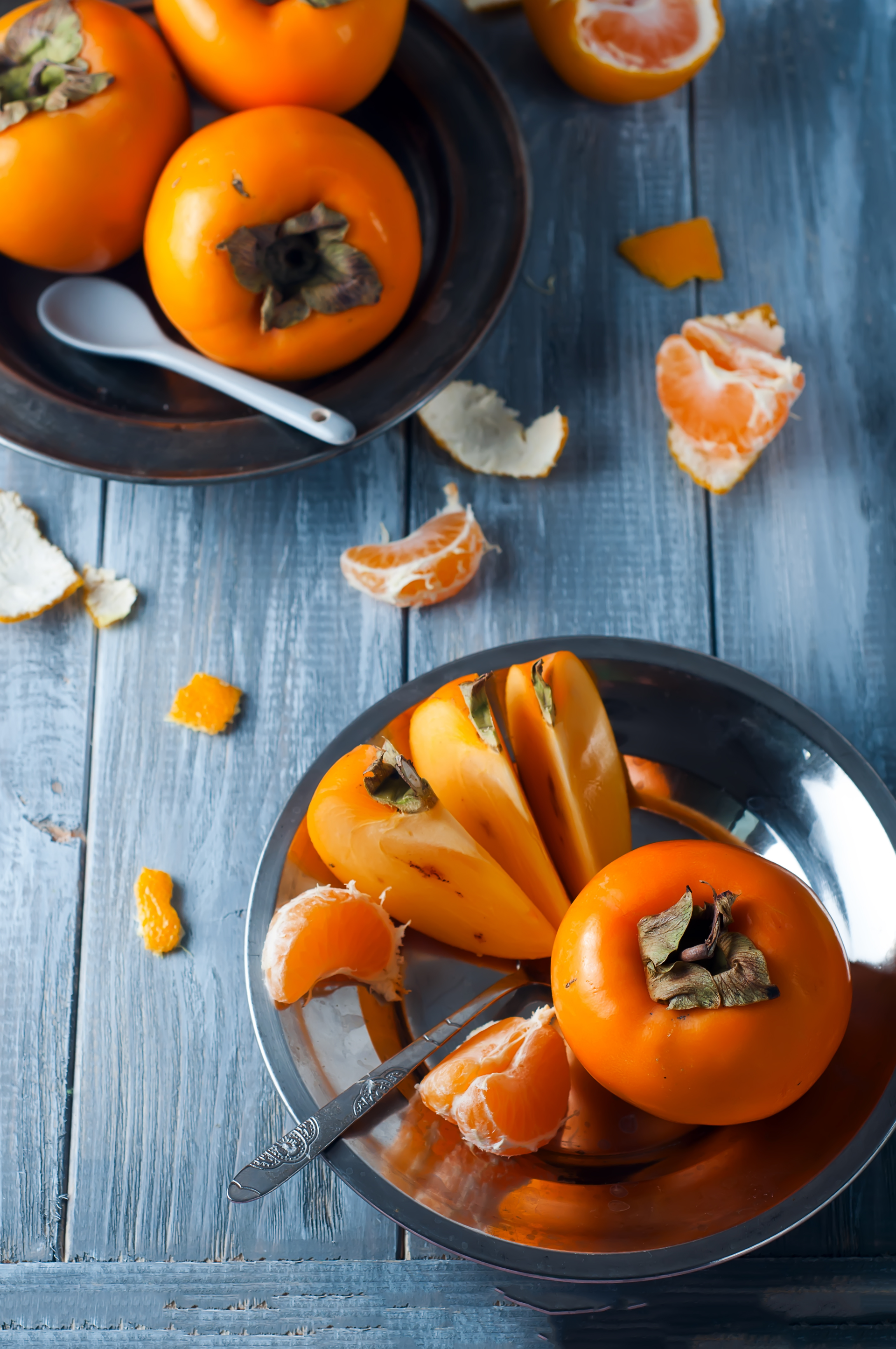 Persimmon and Honey Dessert