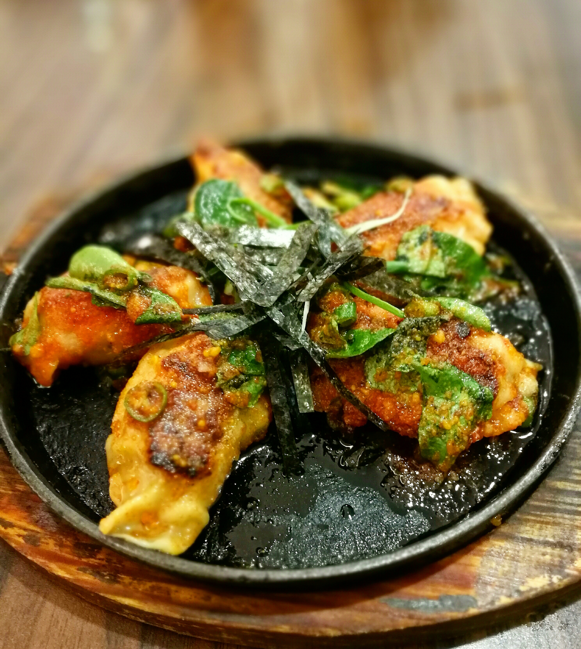 Peruvian Black Mint Chicken Tamale