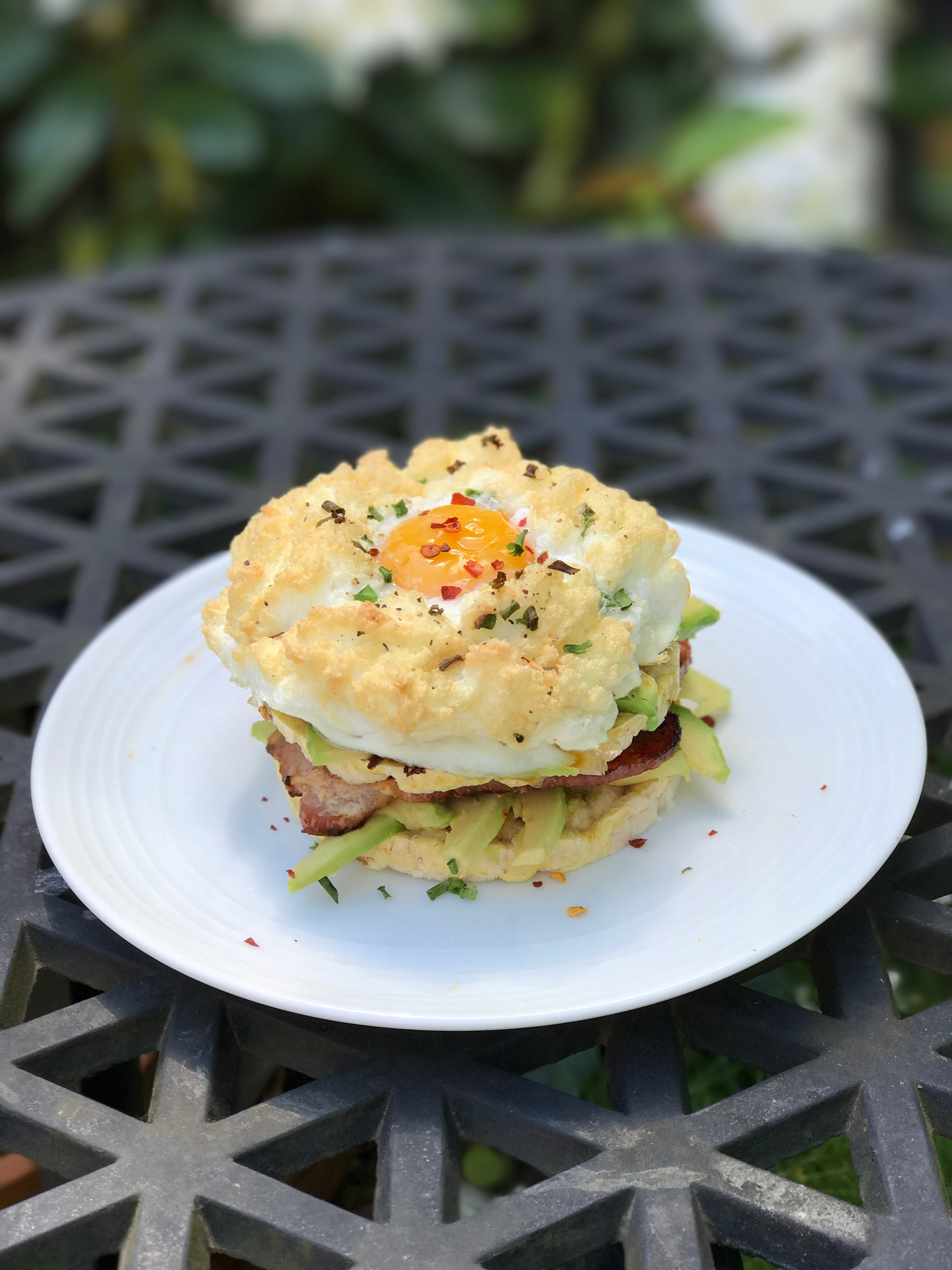 Peruvian Causa Verde with Avocado Mousse and Quail Eggs