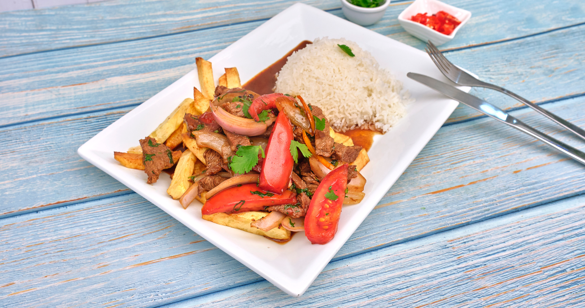Peruvian Lomo Saltado
