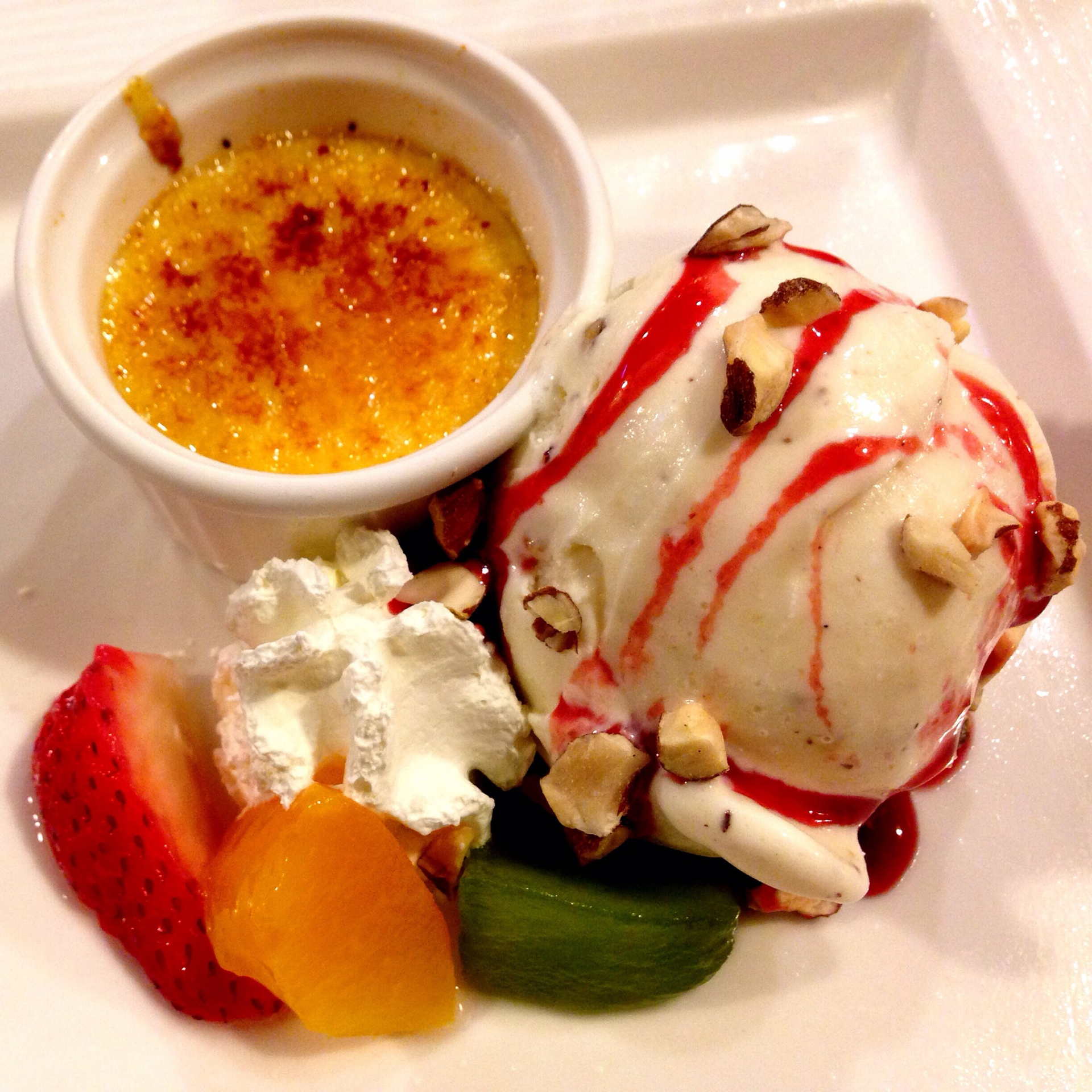 Peruvian Lucuma Ice Cream with Maca and Caramel Swirl