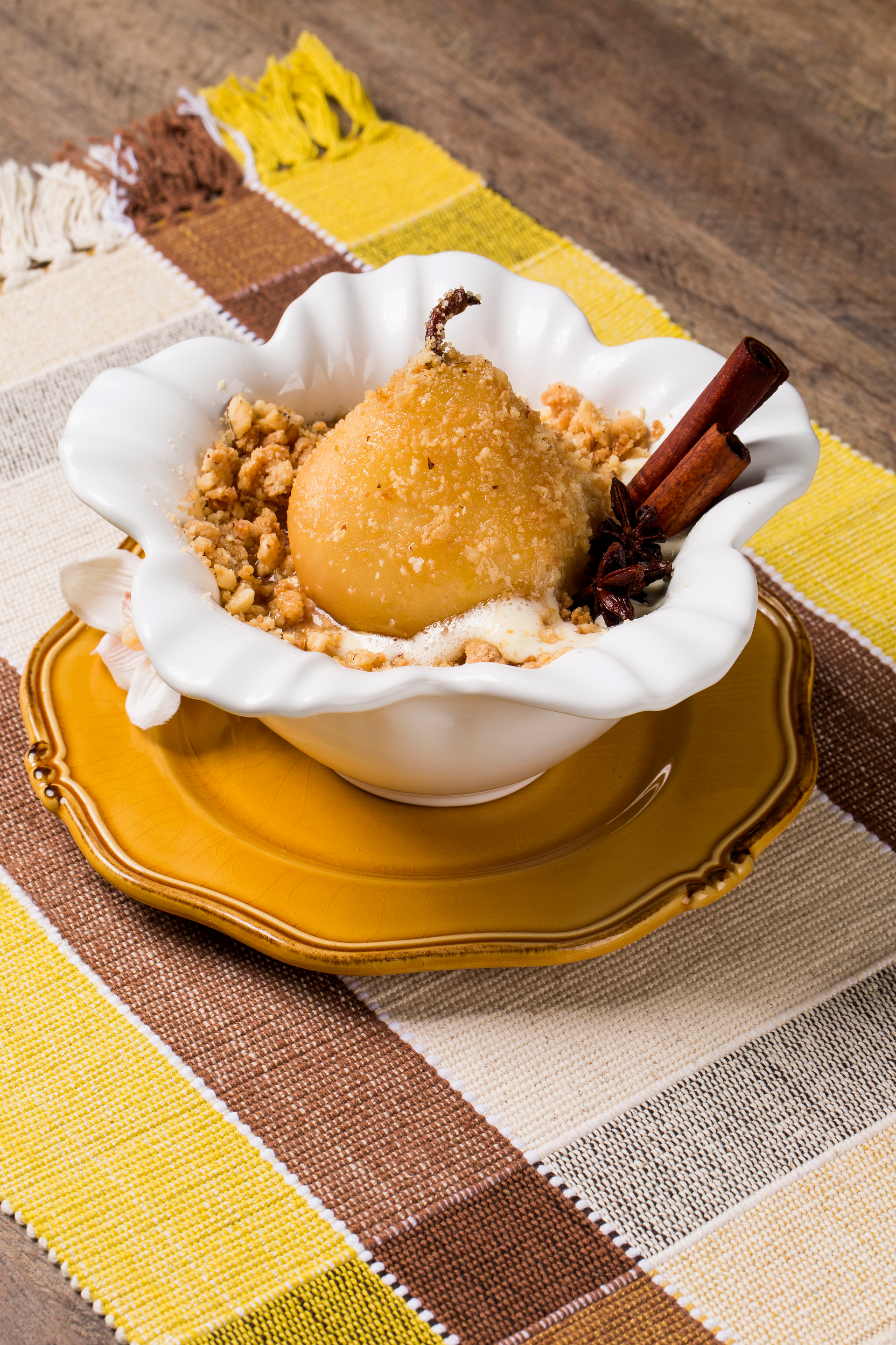 Peruvian Lucuma Ice Cream with Maca and Caramel Swirl