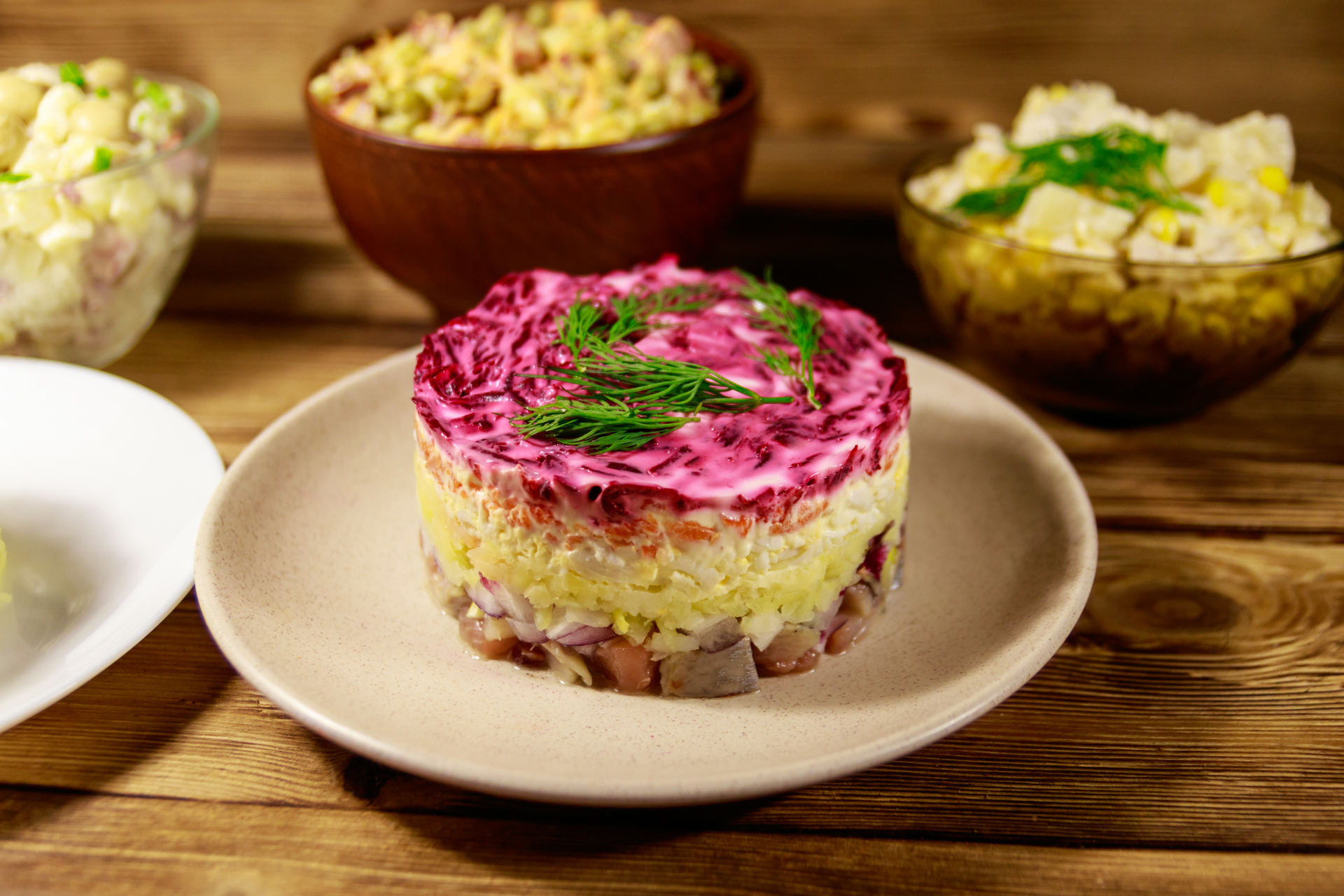 Peruvian Purple Potato Causa with Avocado Mousse and Lime