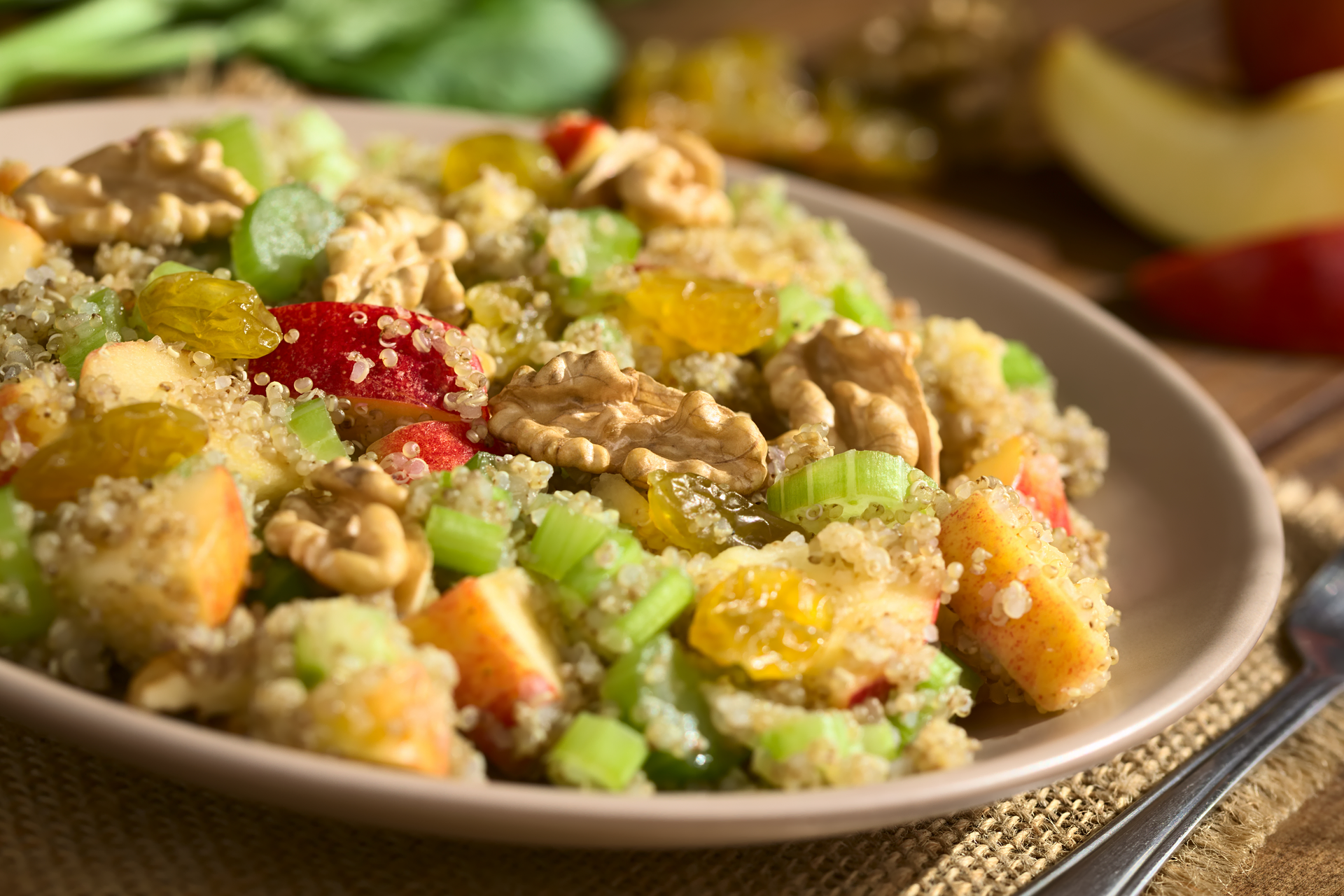 Peruvian Quinoa Salad with Roasted Corn and Avocado