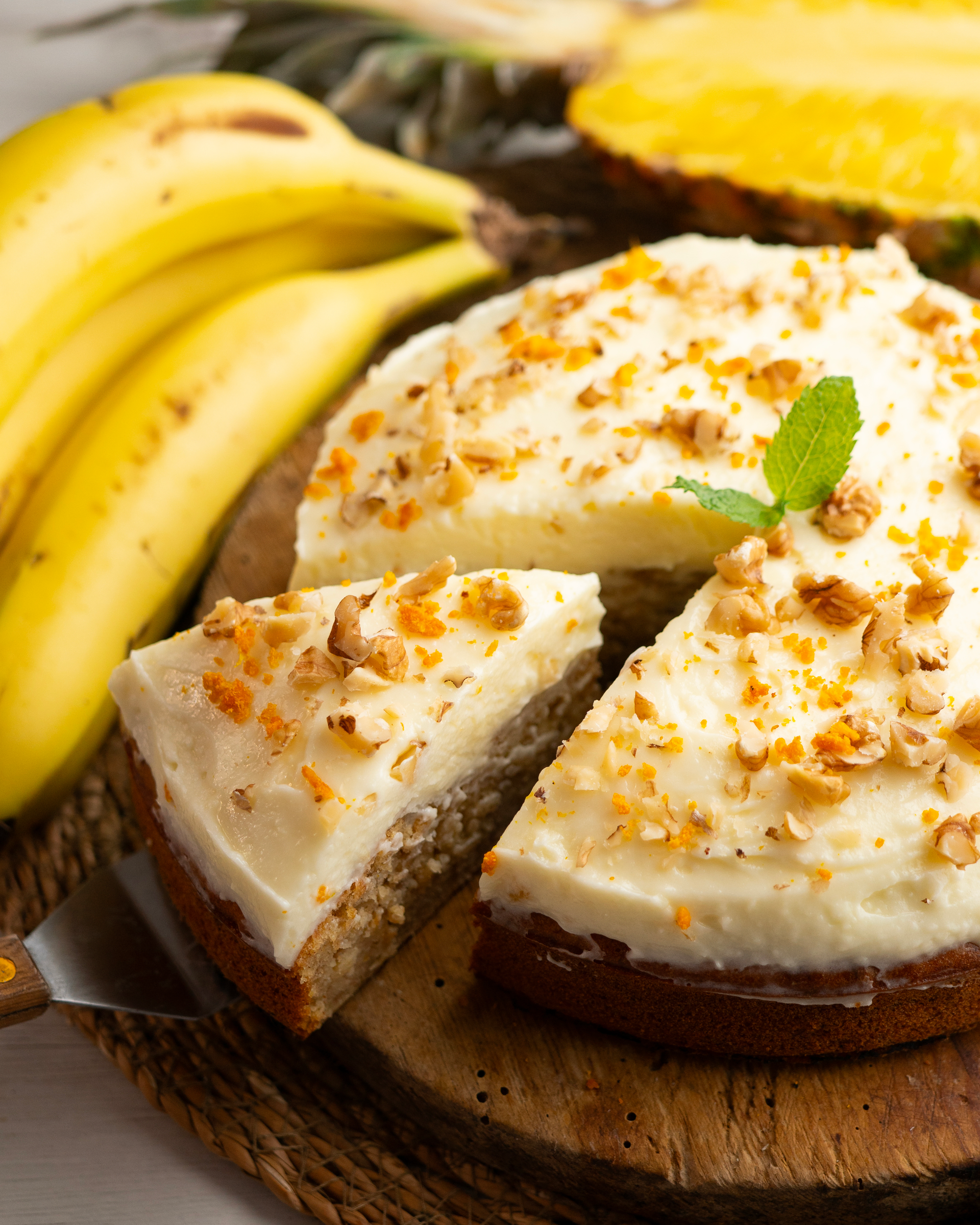 Radiant Jamaican Plantain and Rum Cheesecake with Coconut Meringue