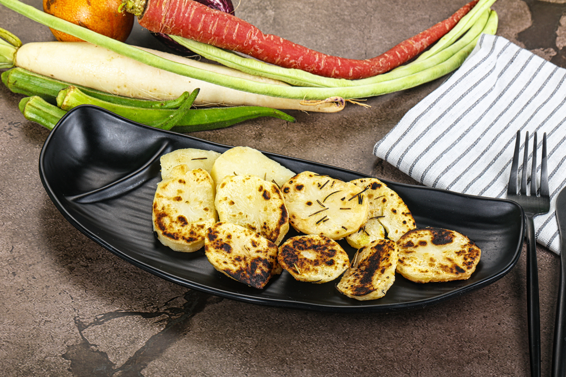 Rich Dominican Tostones y Salami with Pickled Onion Slaw