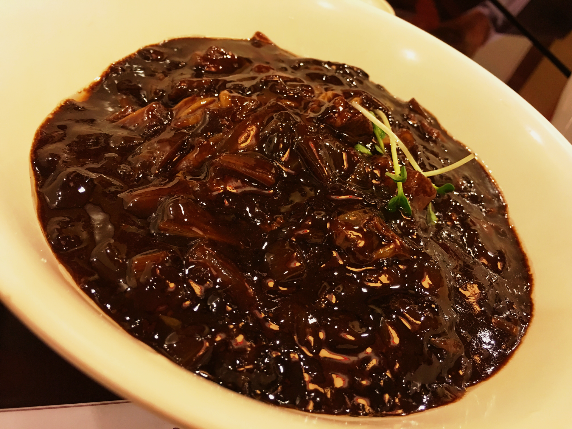 Rich Filipino Dinuguan with Blood and Vinegar Sauce