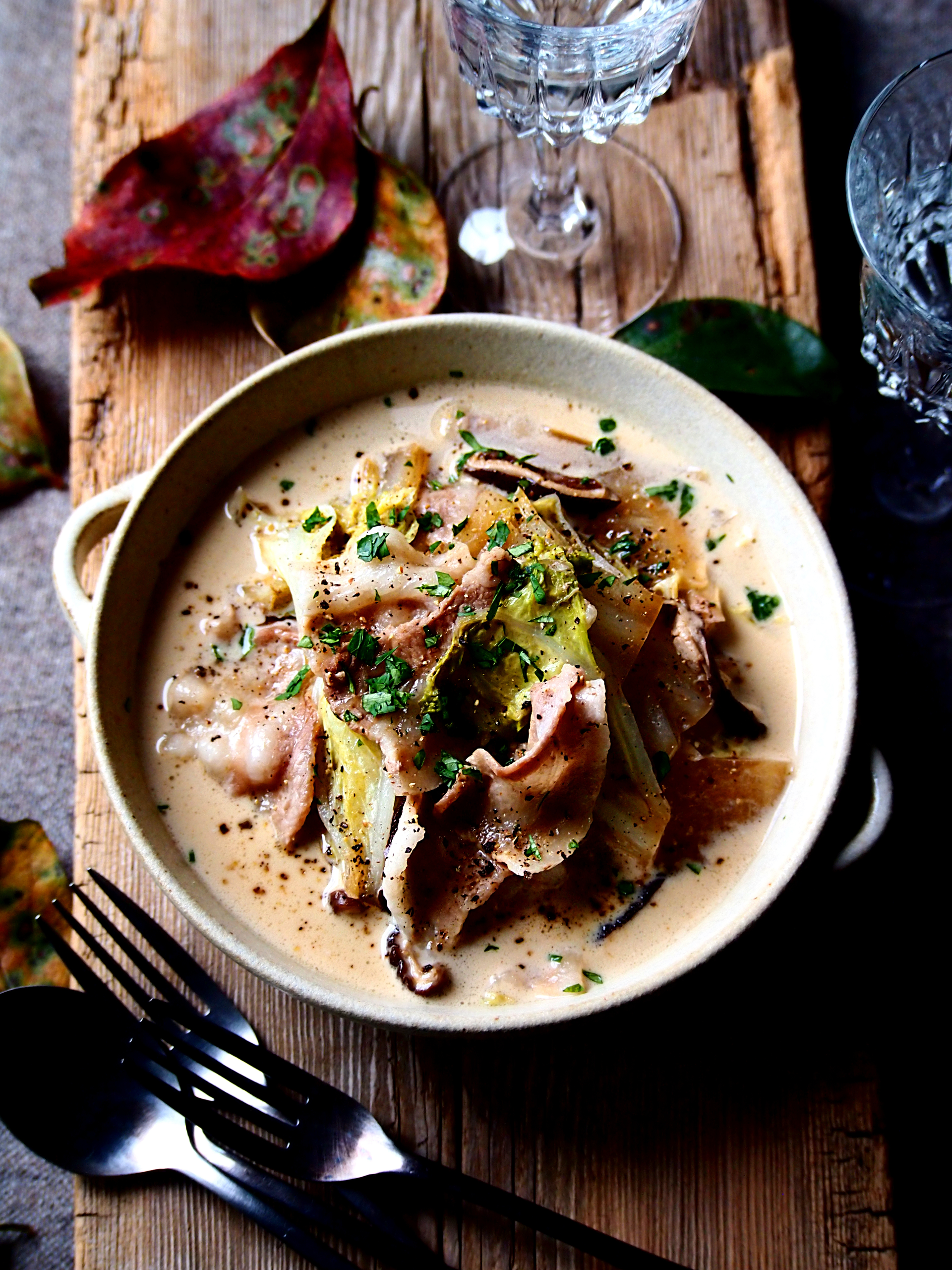 Robust Icelandic Lamb Soup with Mushrooms and Barley