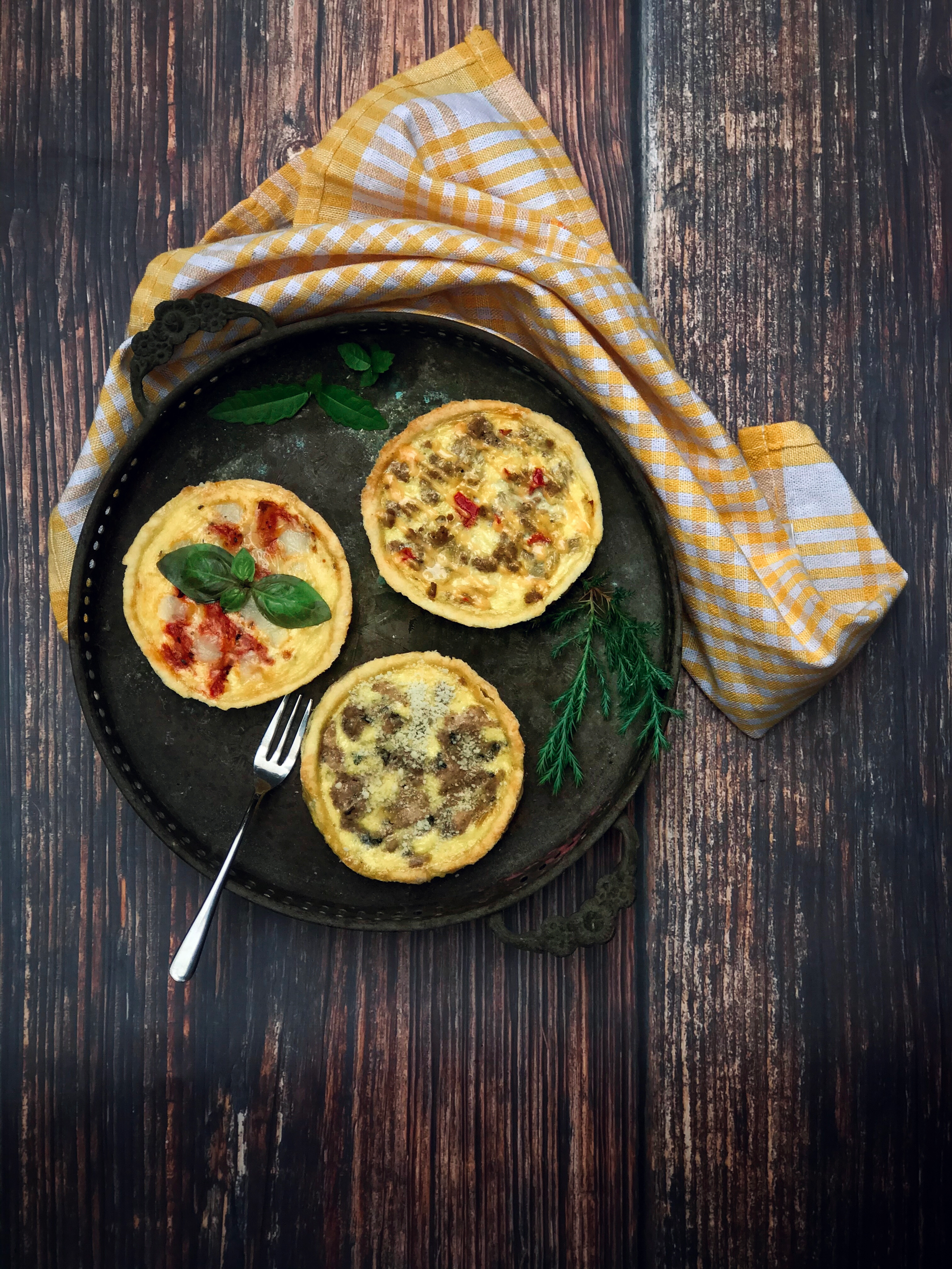 Rustic Argentinian Provoleta with Herbs and Garlic