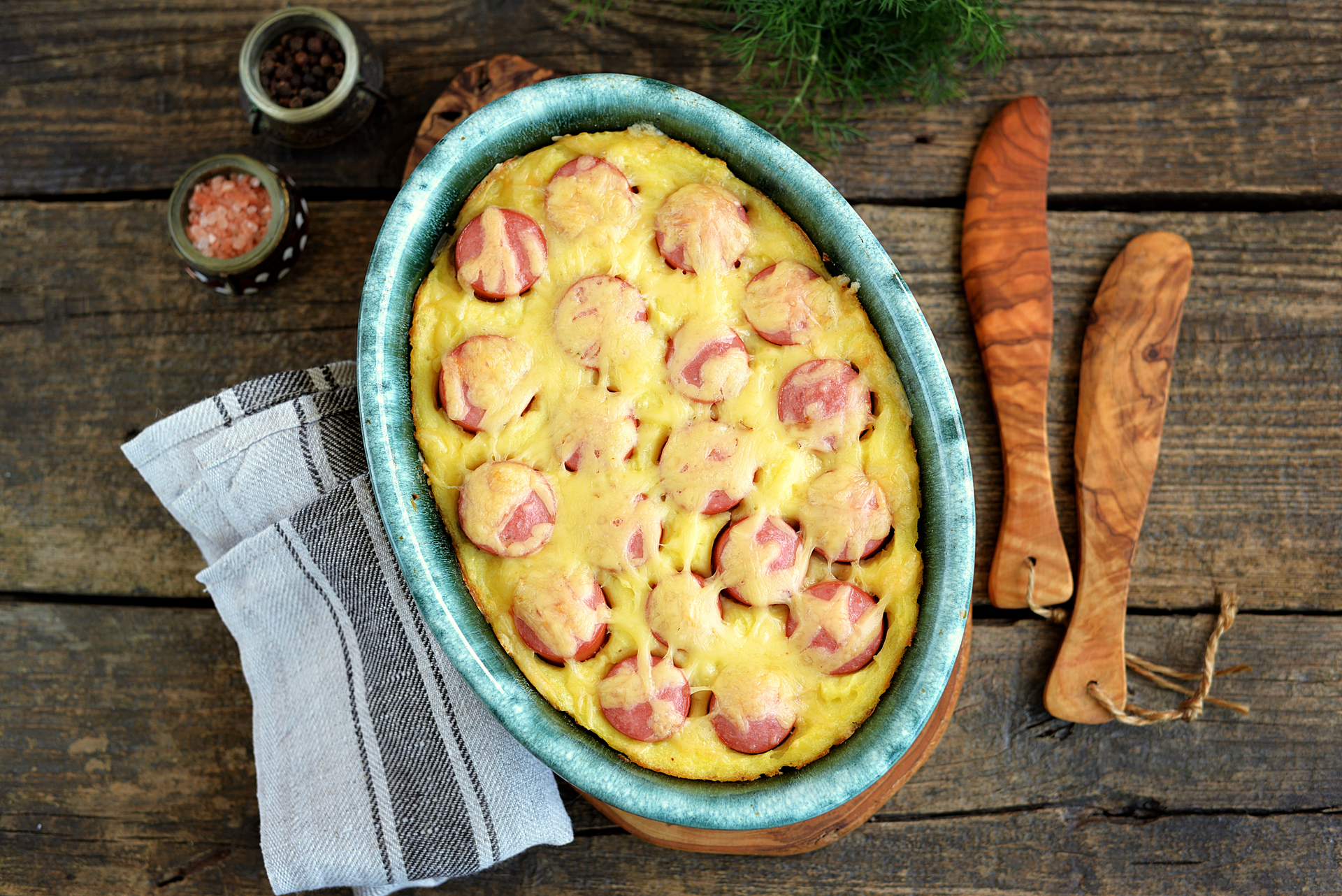 Rustic Dutch Stamppot with Sausage and Kale