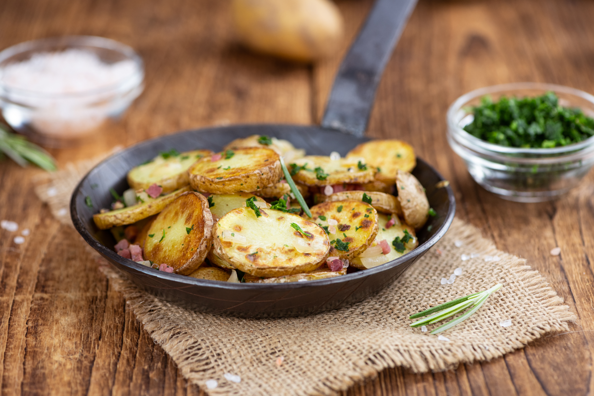 Rustic French Potato Gratin with Gruyère and Thyme