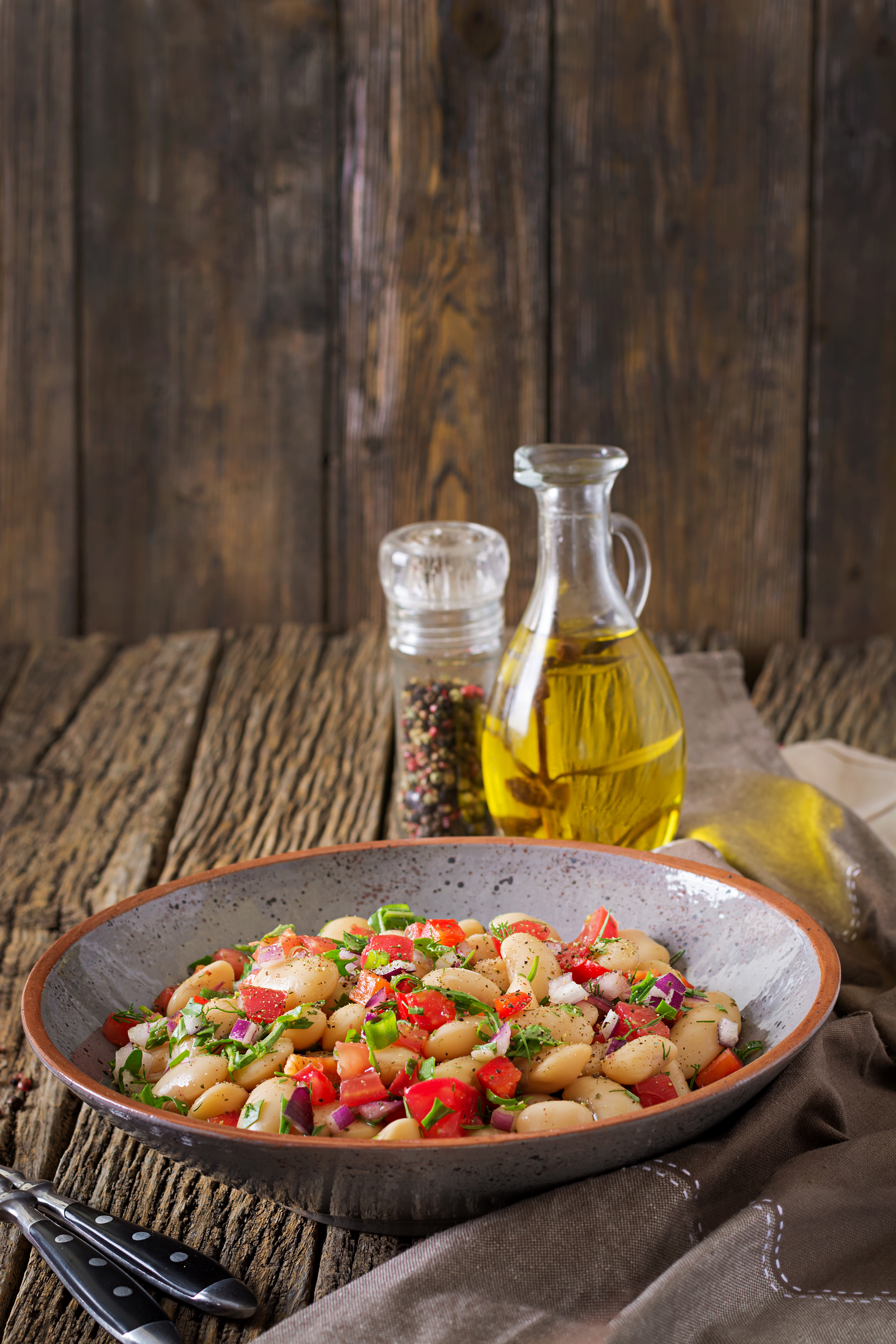 Rustic Greek Fasolakia with Tomato and Olive Oil