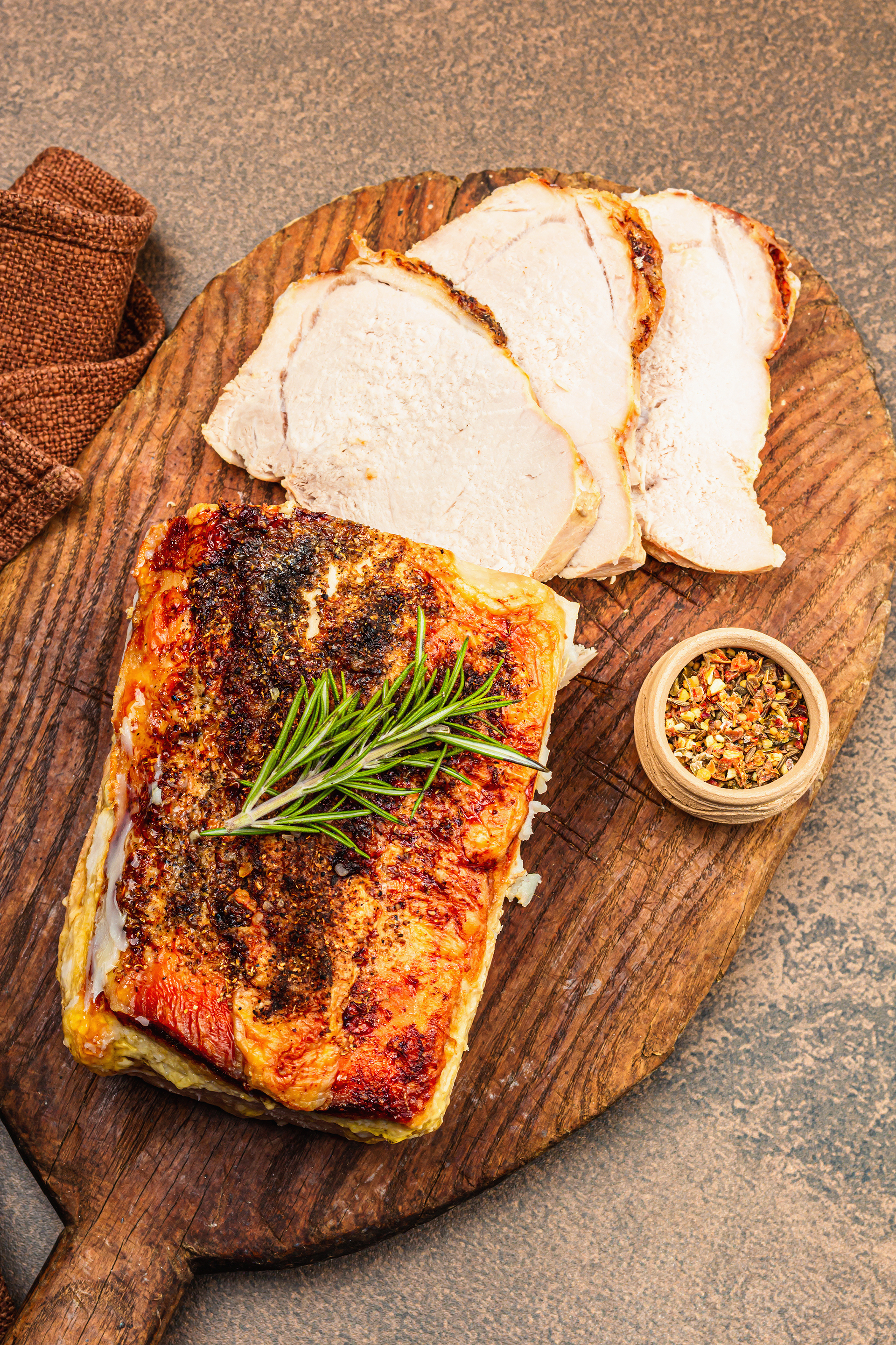 Rustic Italian Porchetta with Herb-Infused Crackling Crust