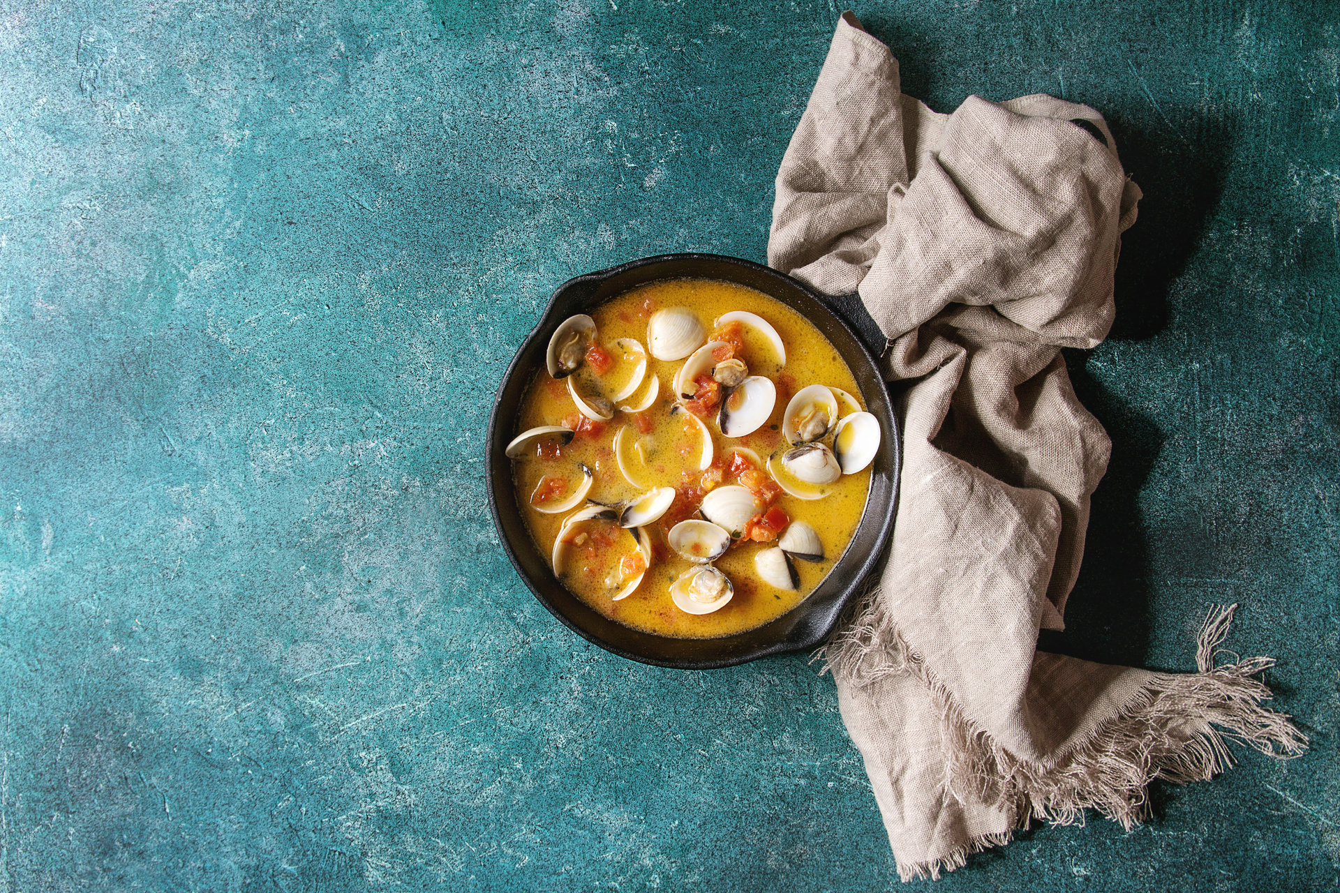 Rustic Portuguese Açorda de Marisco with Shellfish Infusion