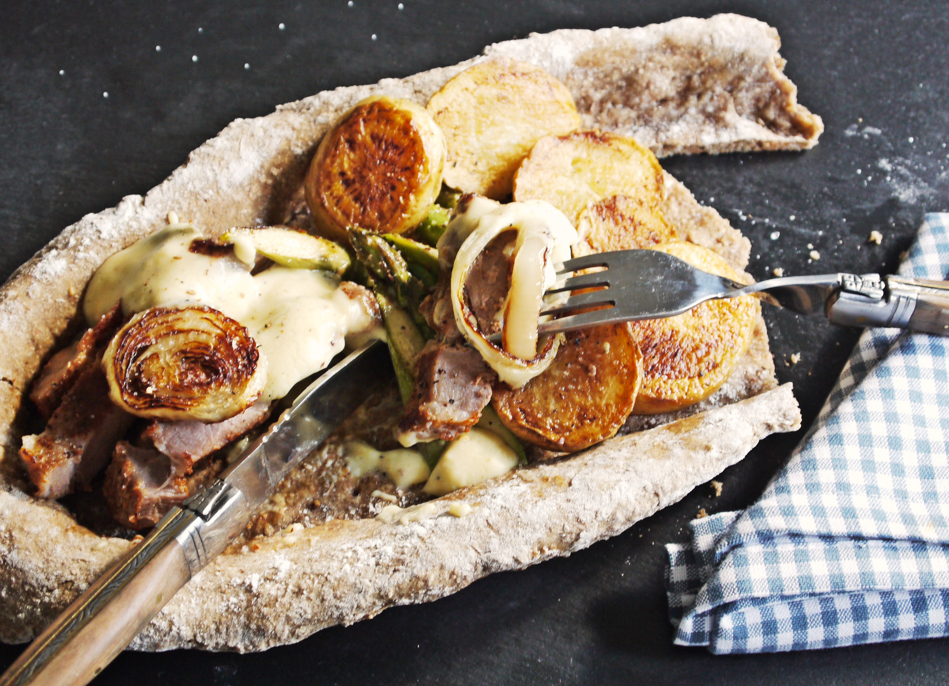 Rustic Sicilian Sfincione with Anchovies and Pecorino