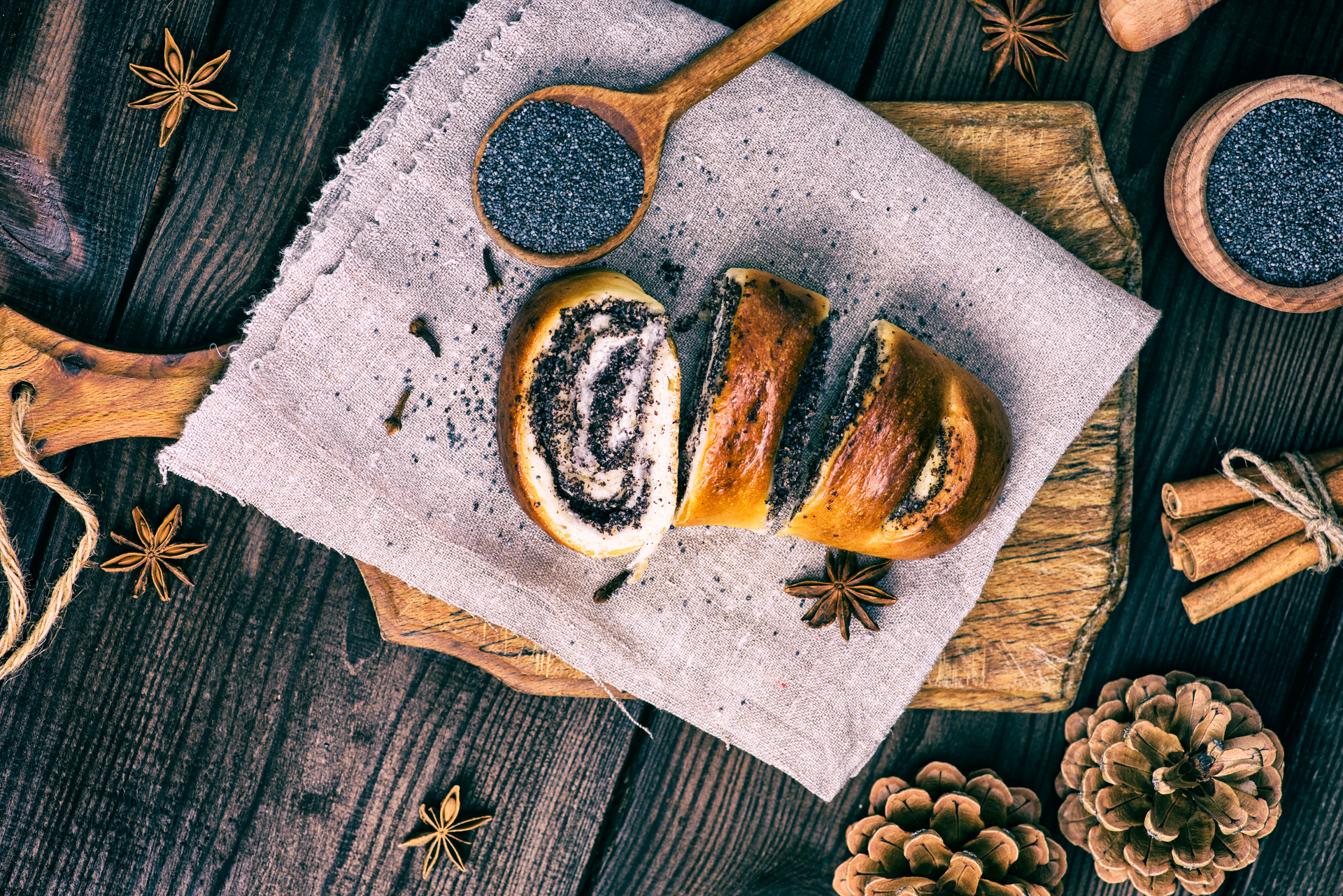 Rustic Ukrainian Bublik with Poppy Seeds