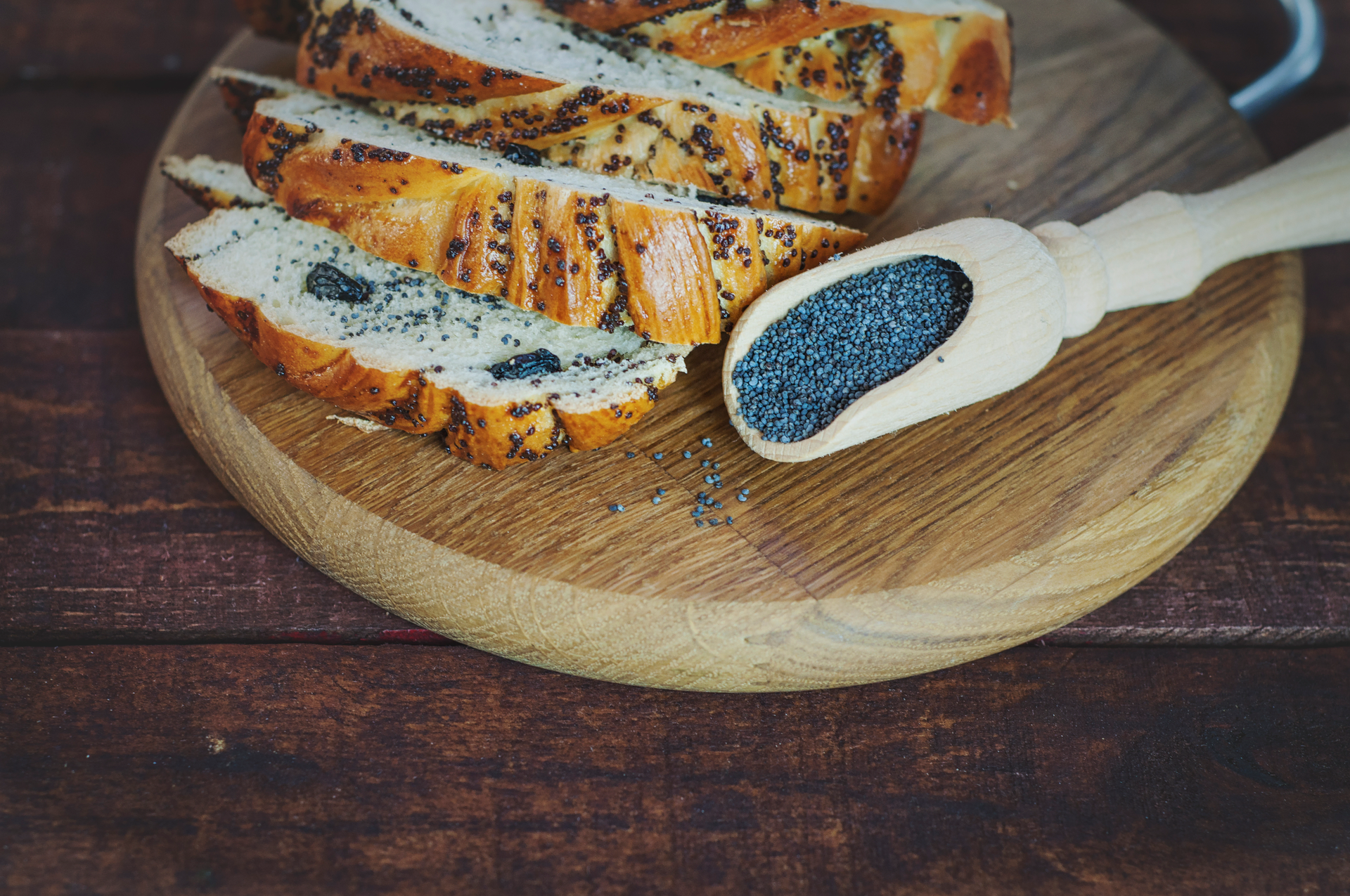 Rustic Ukrainian Bublik with Poppy Seeds