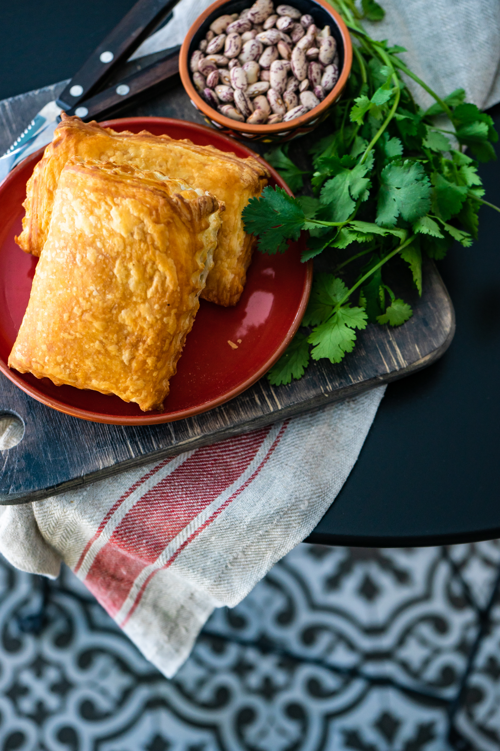 Saffron-Infused Ethiopian Lentil Sambusa Pockets