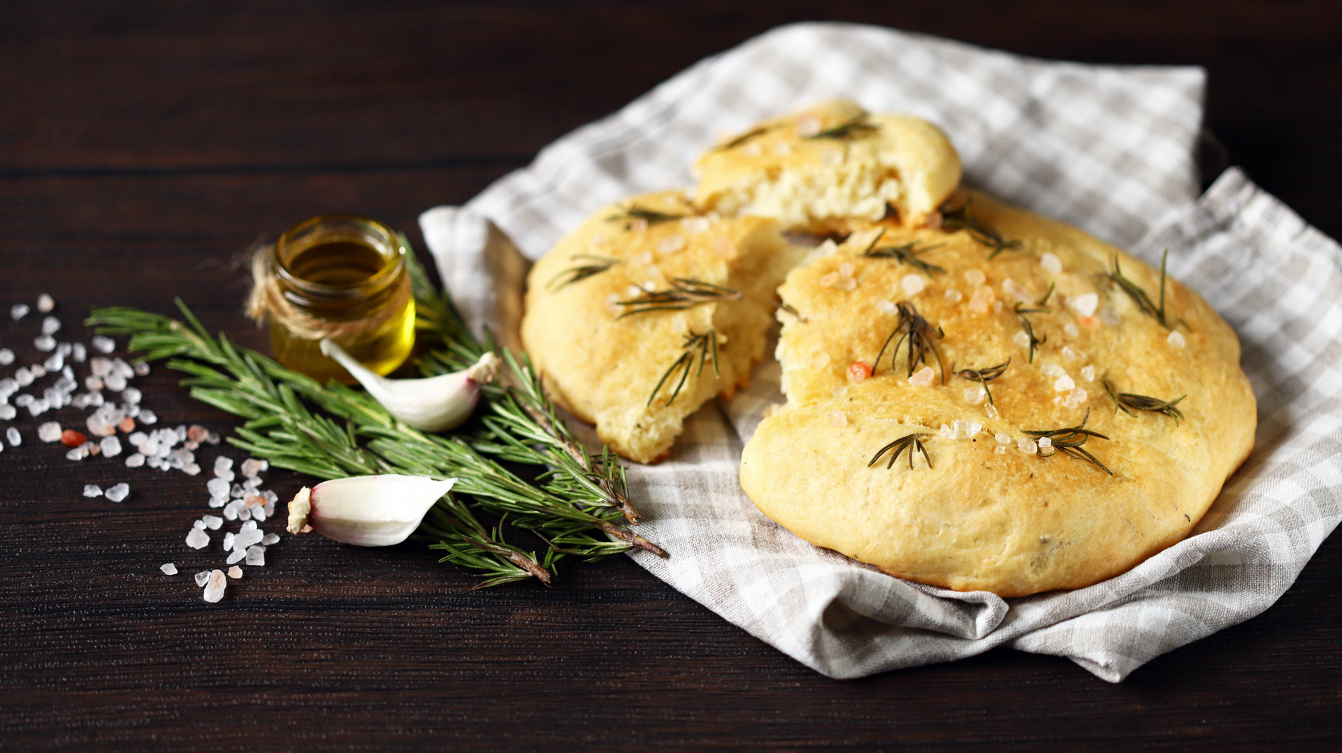 Savory Australian Damper with Rosemary and Olive Oil