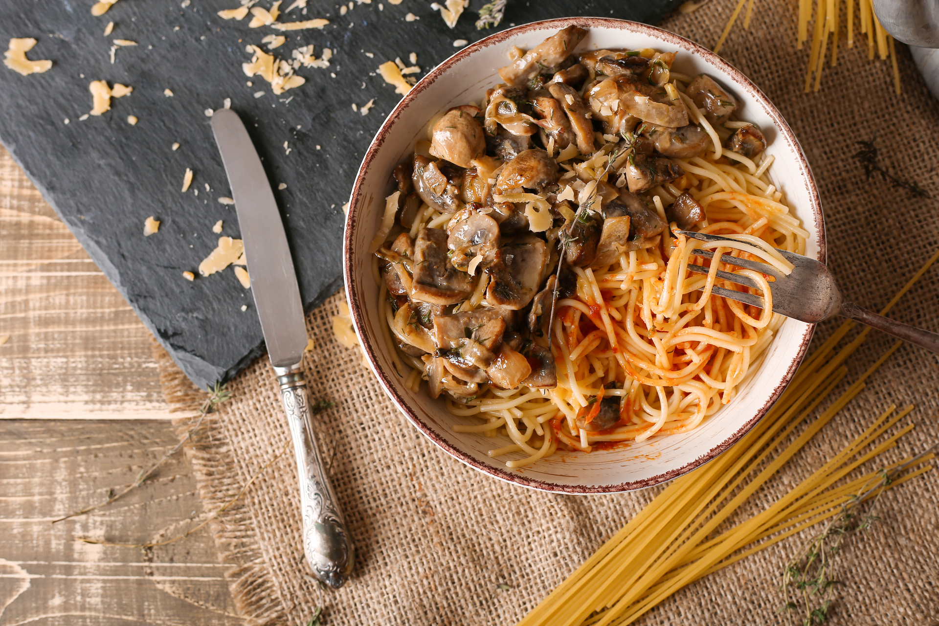 Savory Hungarian Mushroom Paprikash with Noodles
