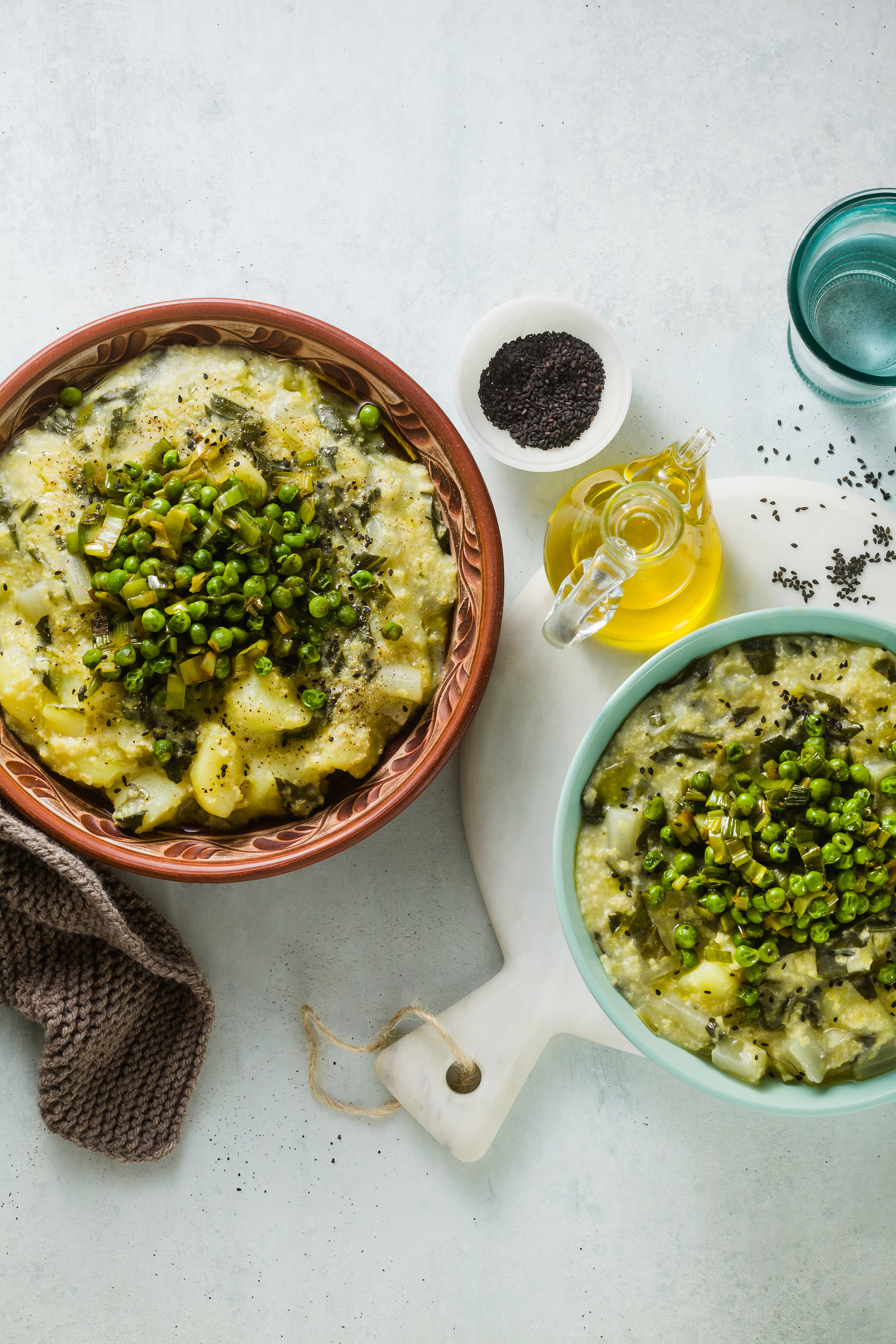 Savory Icelandic Plokkari with Creamed Peas and Onions