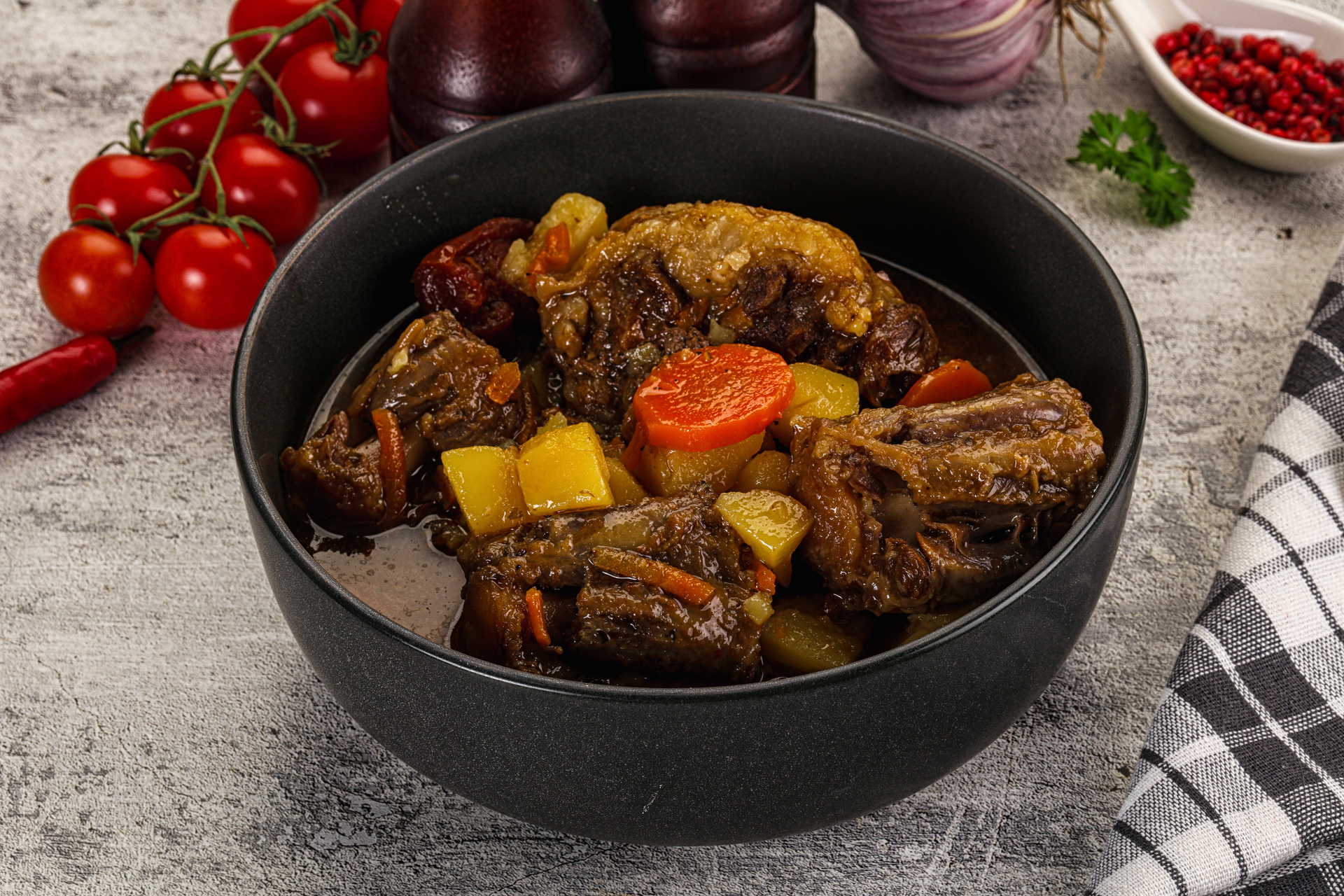 Savory Jamaican Oxtail Stew