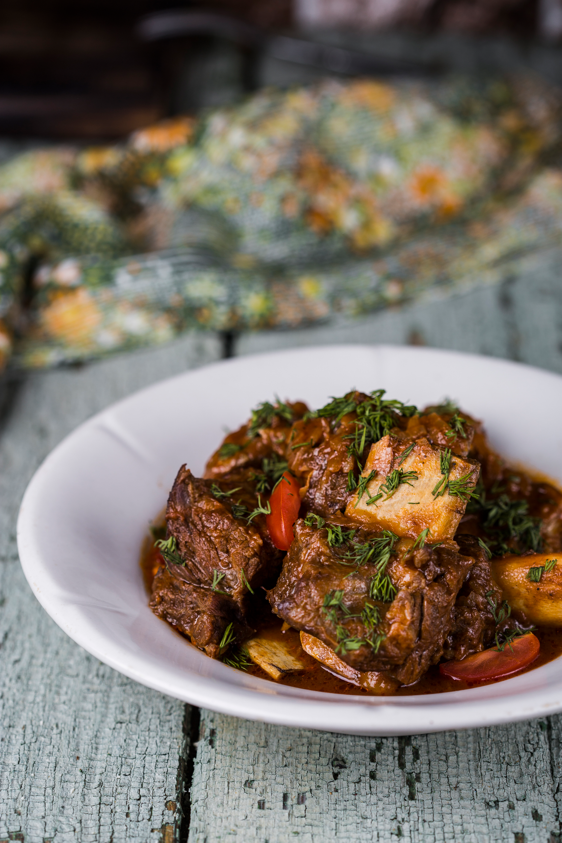 Savory Jamaican Oxtail Stew