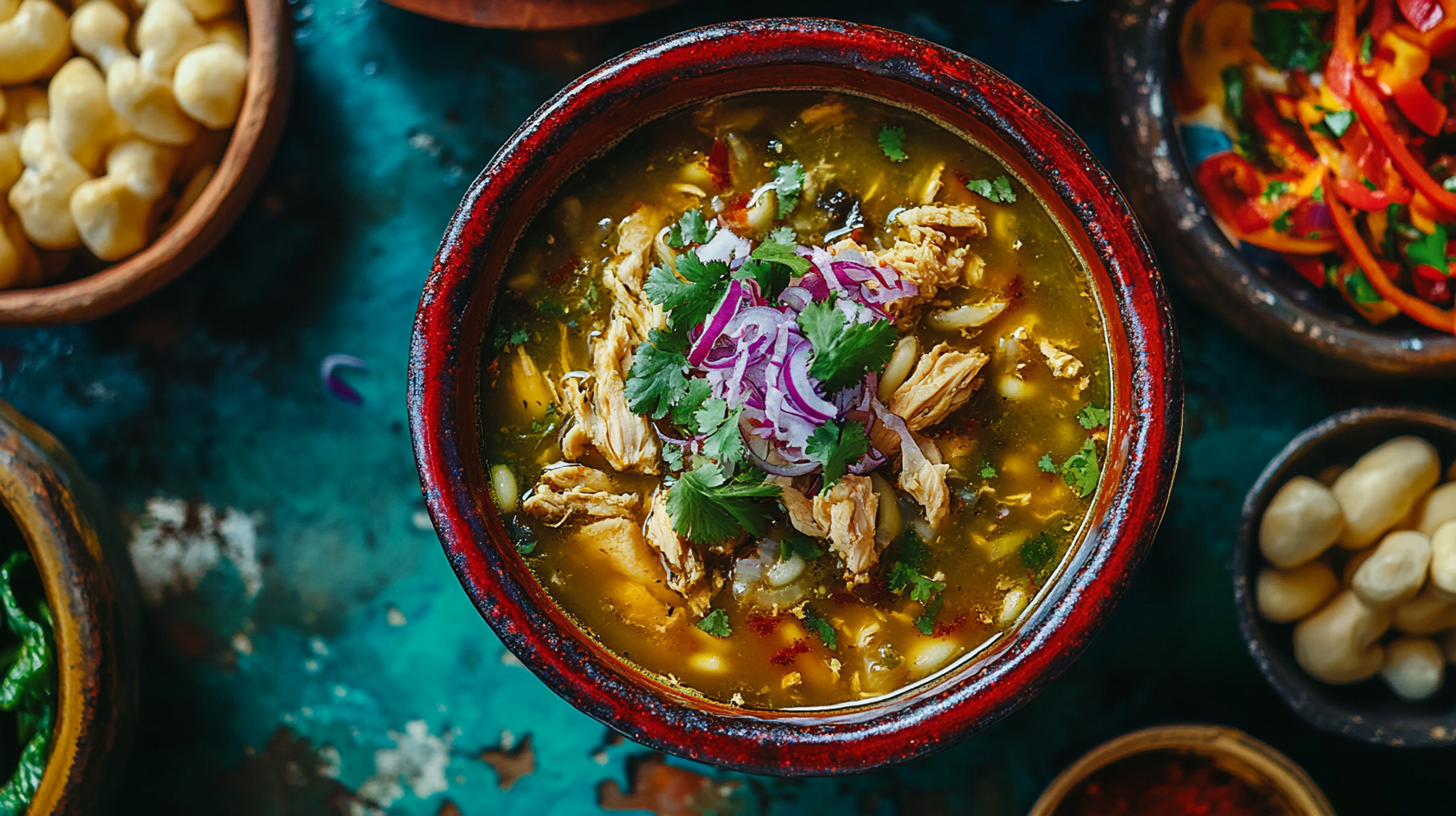 Savory Pakistani Nihari with Ginger-Garlic Garnish
