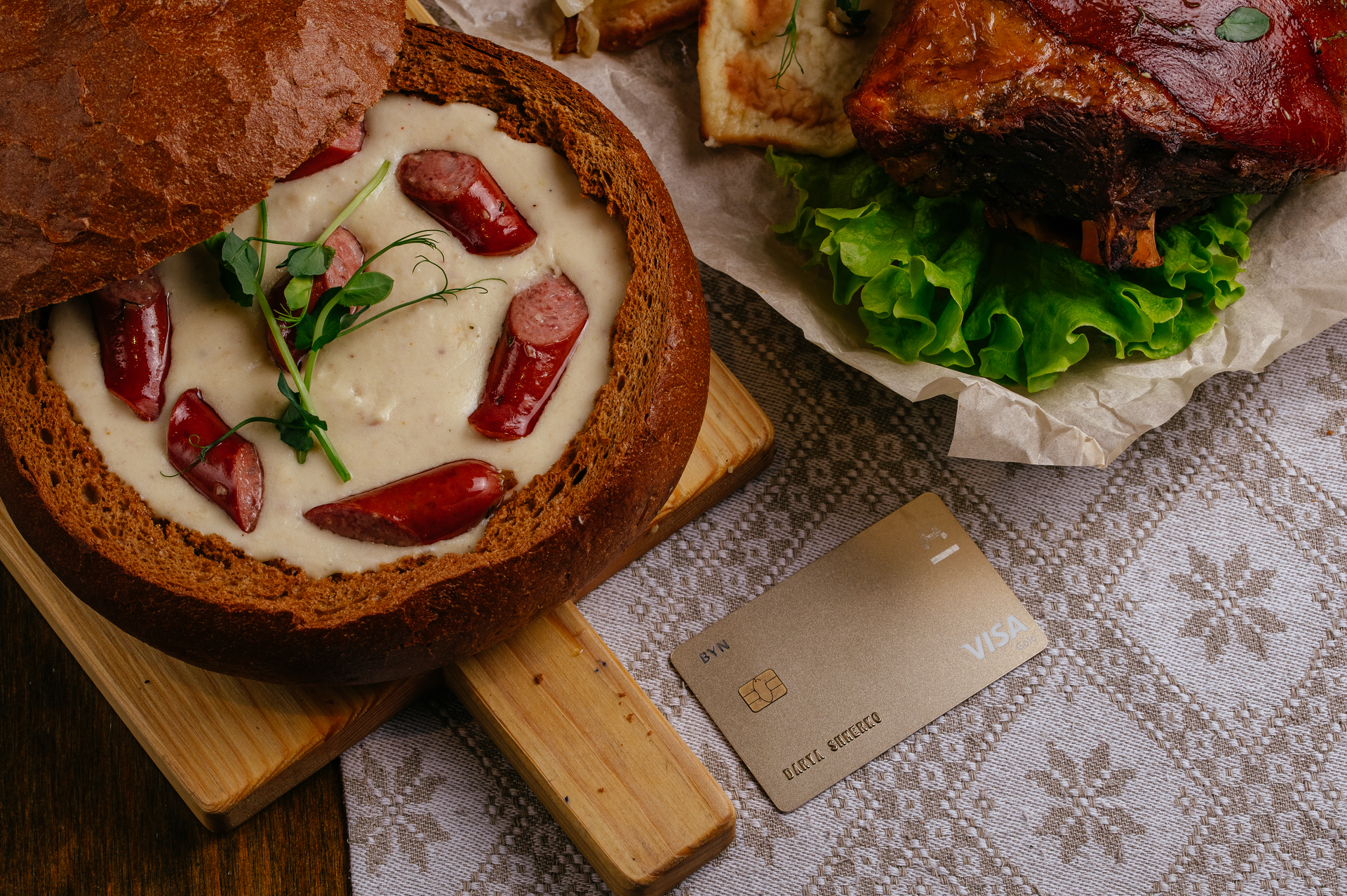 Savory Polish Żurek with Smoked Kielbasa