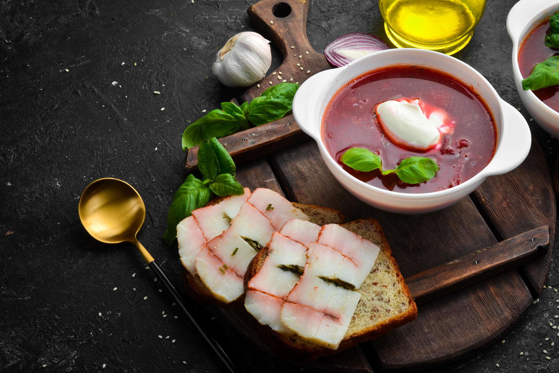 Savory Polish Żurek with Smoked Kielbasa