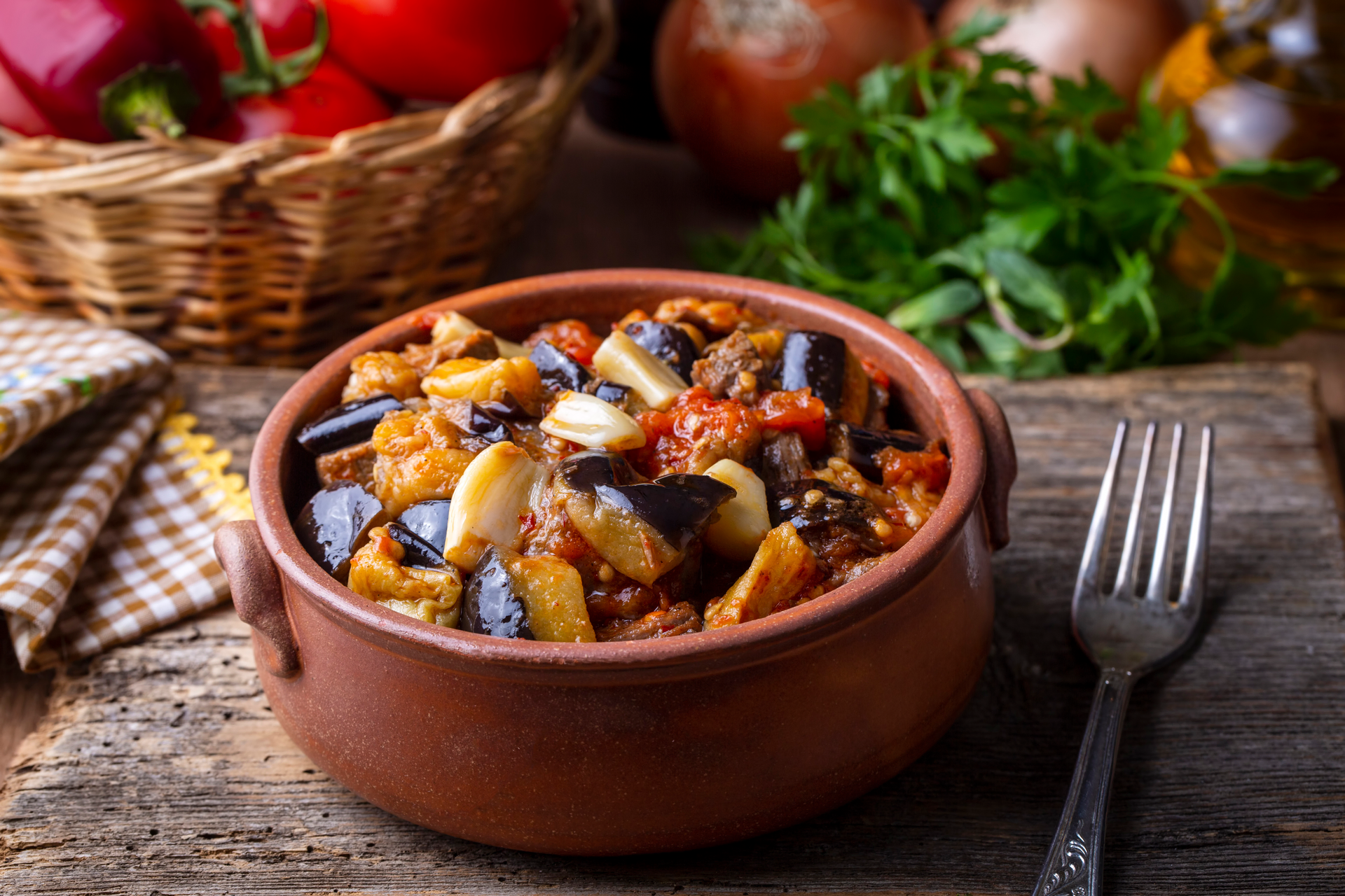 Savory Sicilian Caponata with Eggplant and Capers
