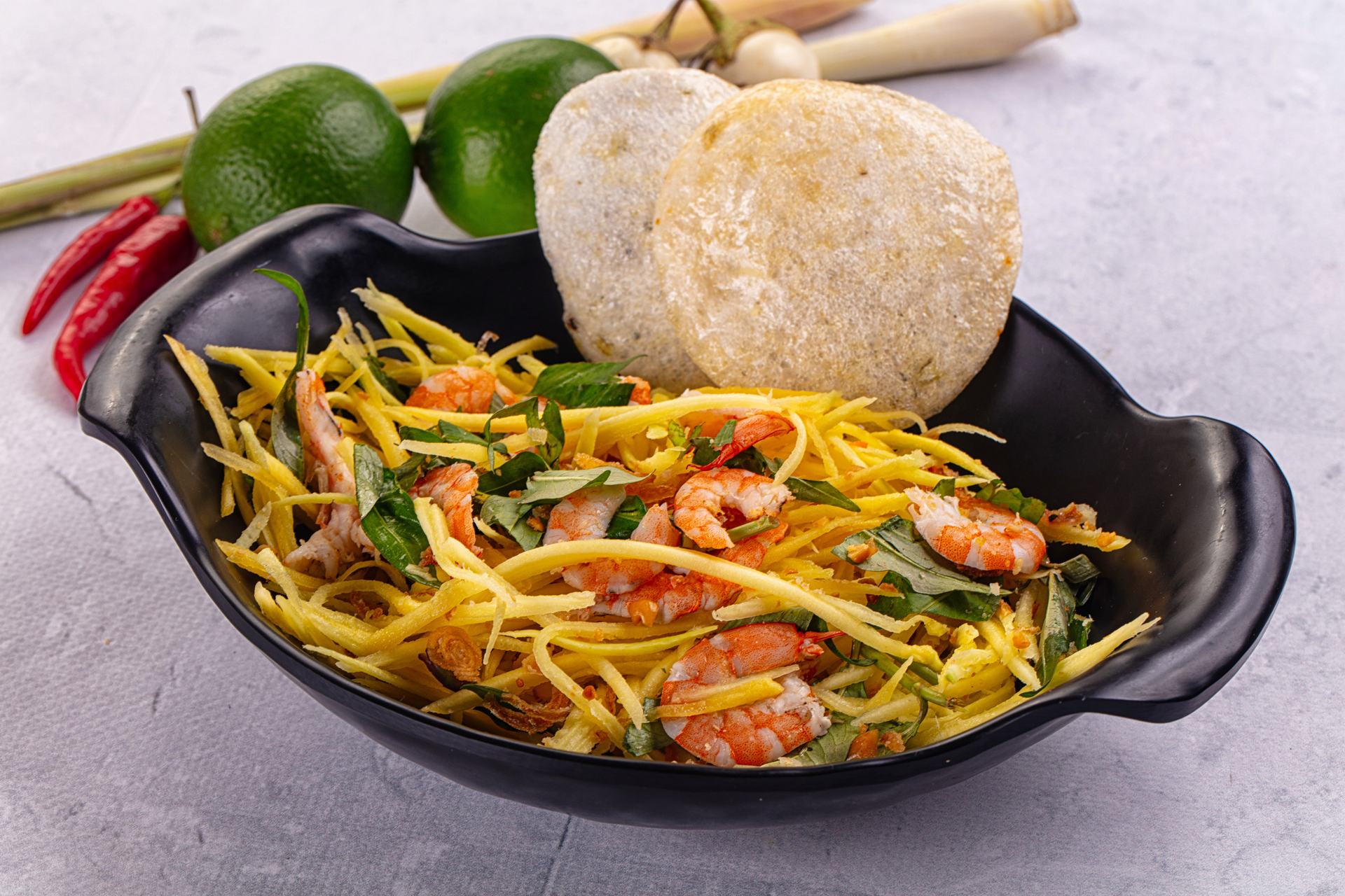 Savory Vietnamese Banh Xeo with Shrimp and Bean Sprouts