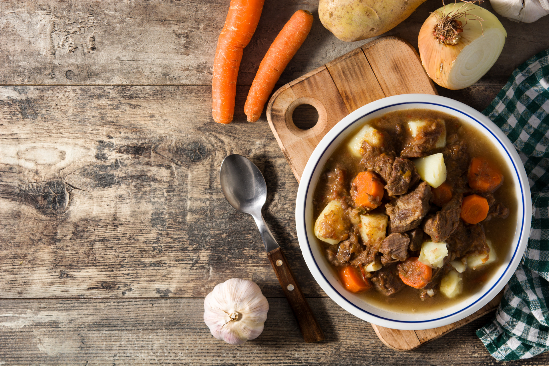 Scottish Stovies with Lamb and Potatoes